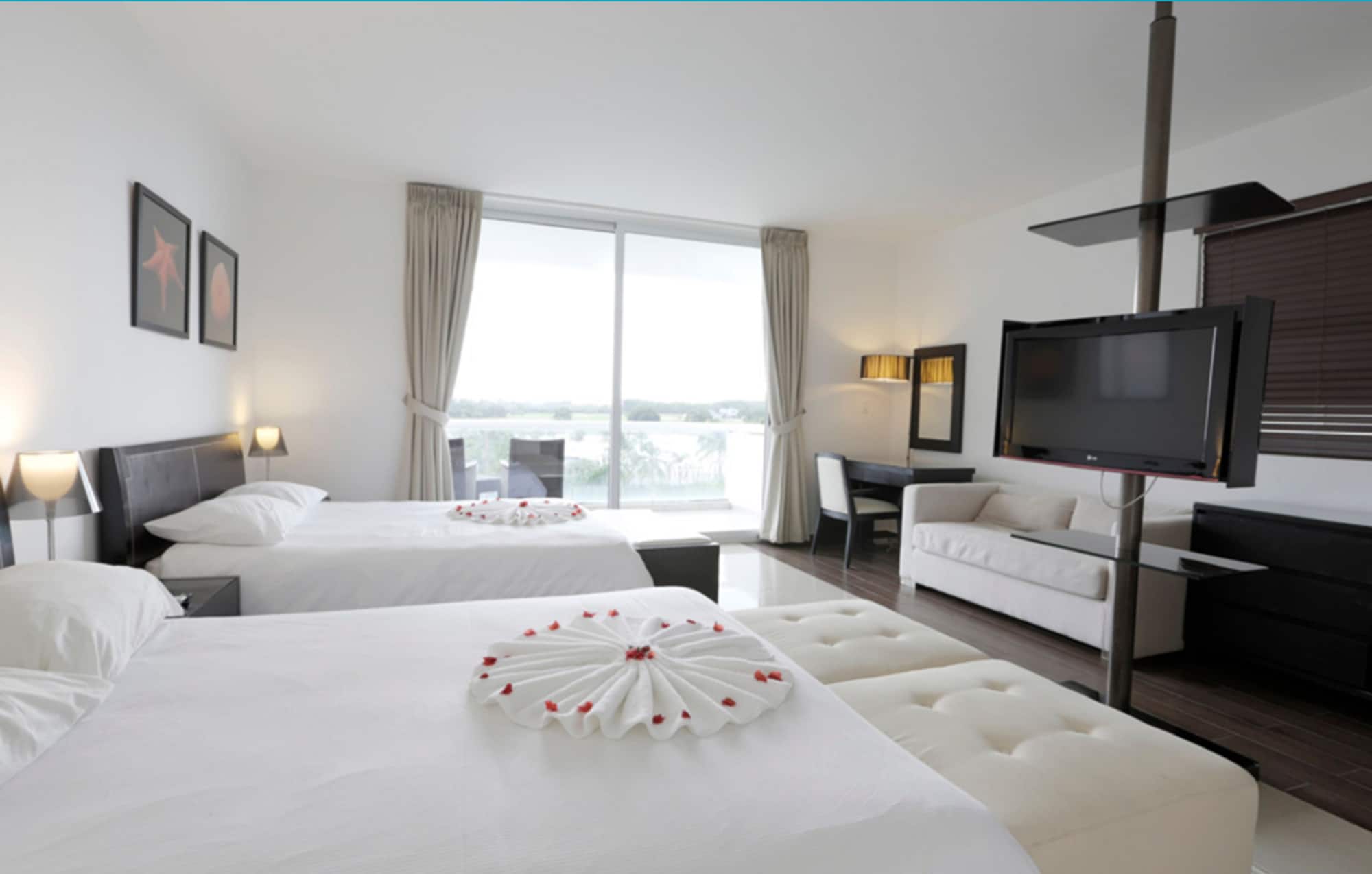 غرفة فاخرة بسريرين مزدوجين، Playa Blanca Beach Resort - All Inclusive 2/6
