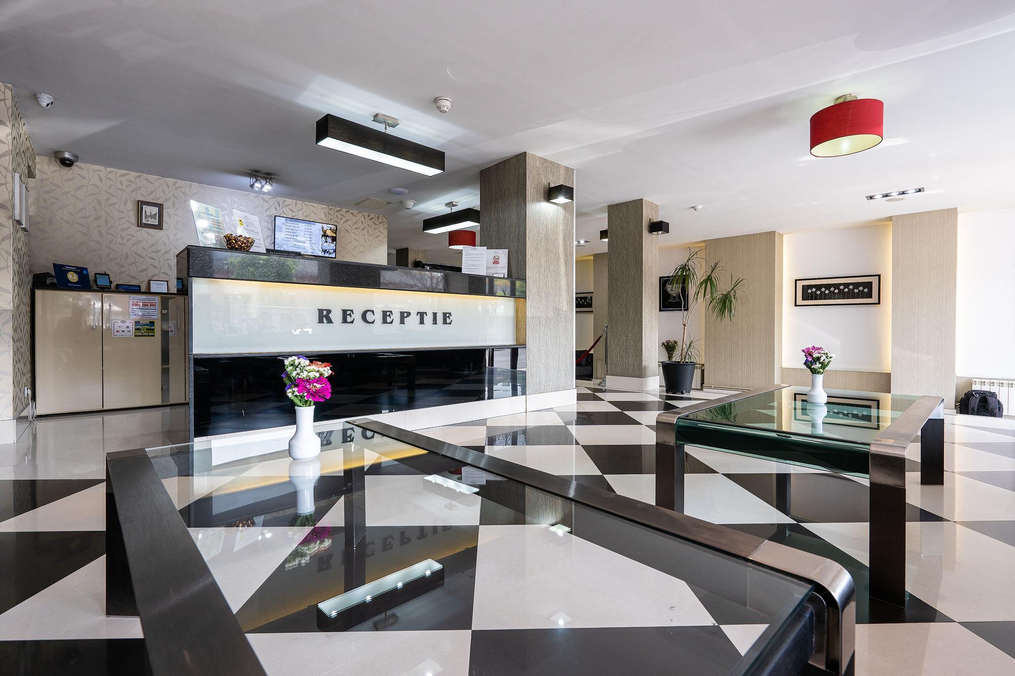 Lobby at Parliament Hotel, BUCHAREST