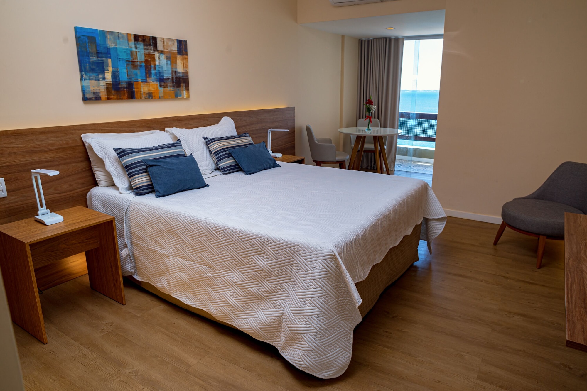 LUXURY, DOUBLE BED, SEA VIEW