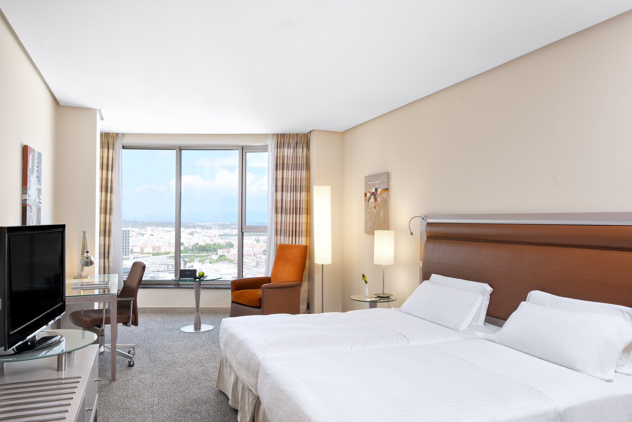 Melia, Twin Beds, with View