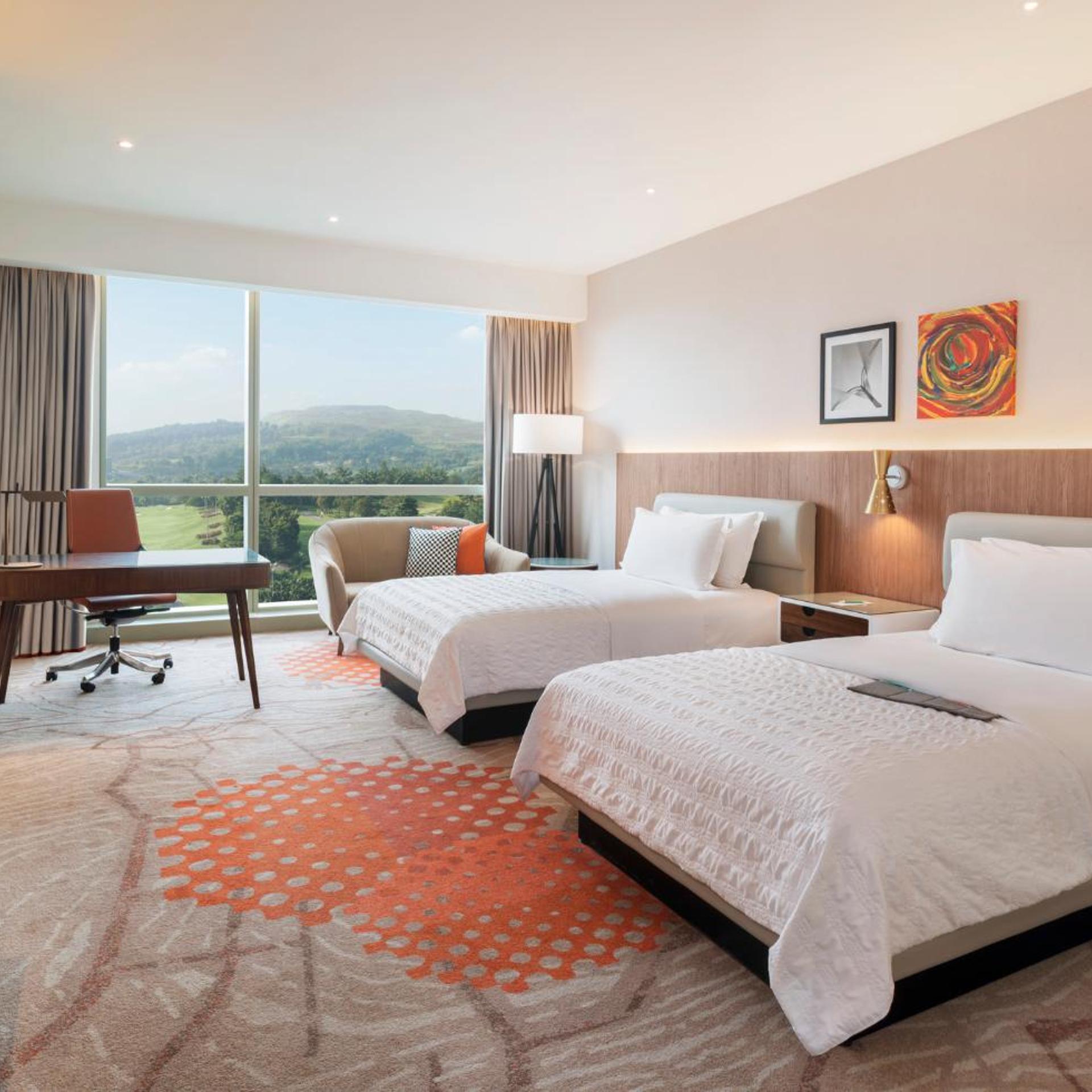 Guest Room, Twin Beds or Single Bed, Golf Course View