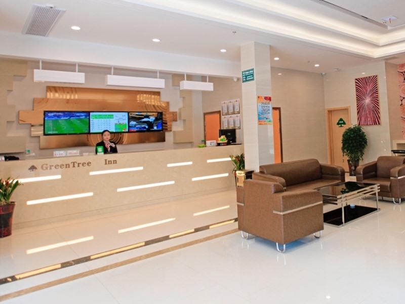 Lobby at GreenTree Inn Anqing Duxiu Avenue Greenland Metropolis Express Hotel, ANQING