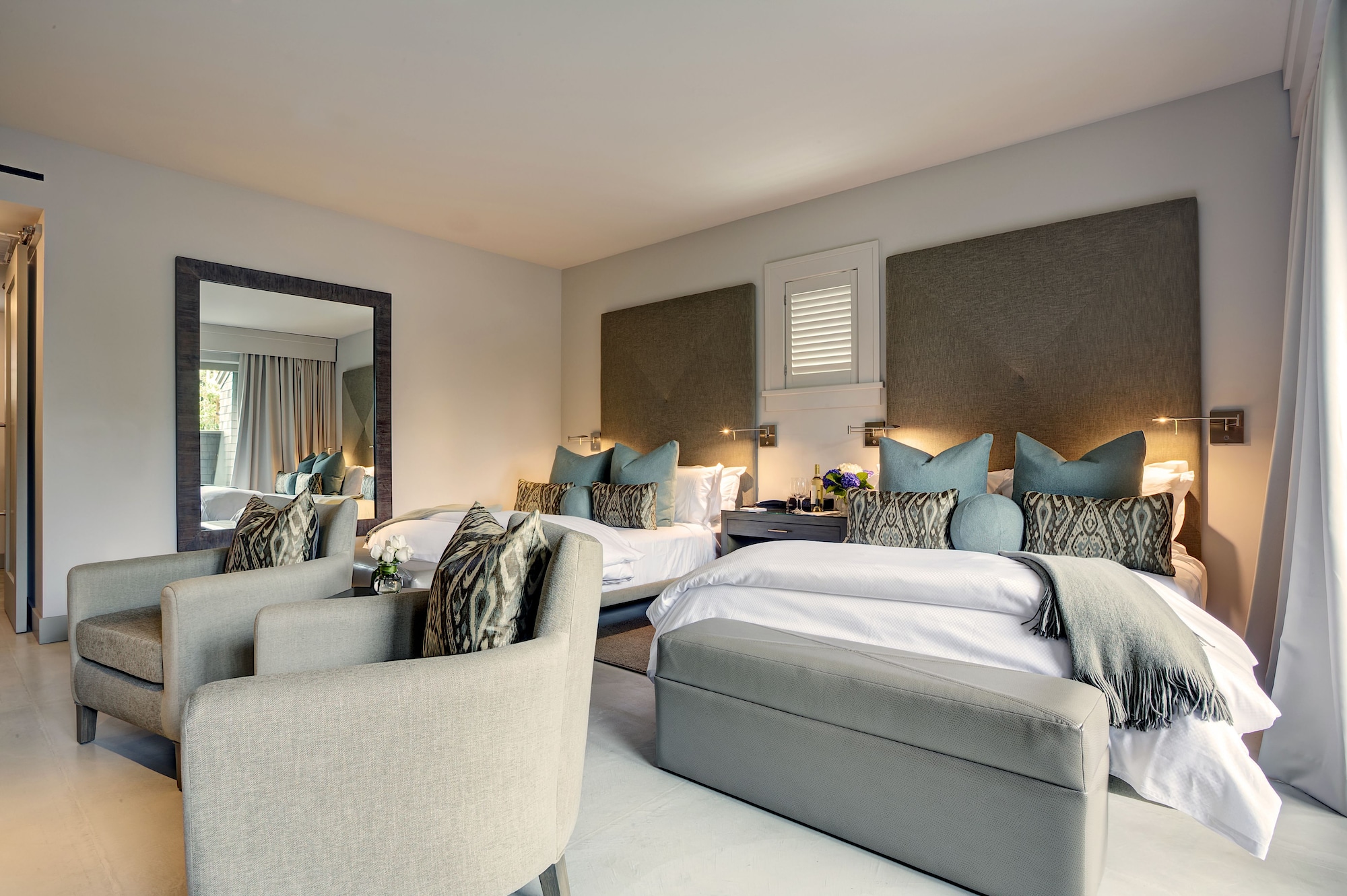 garden suite, 2 queen beds