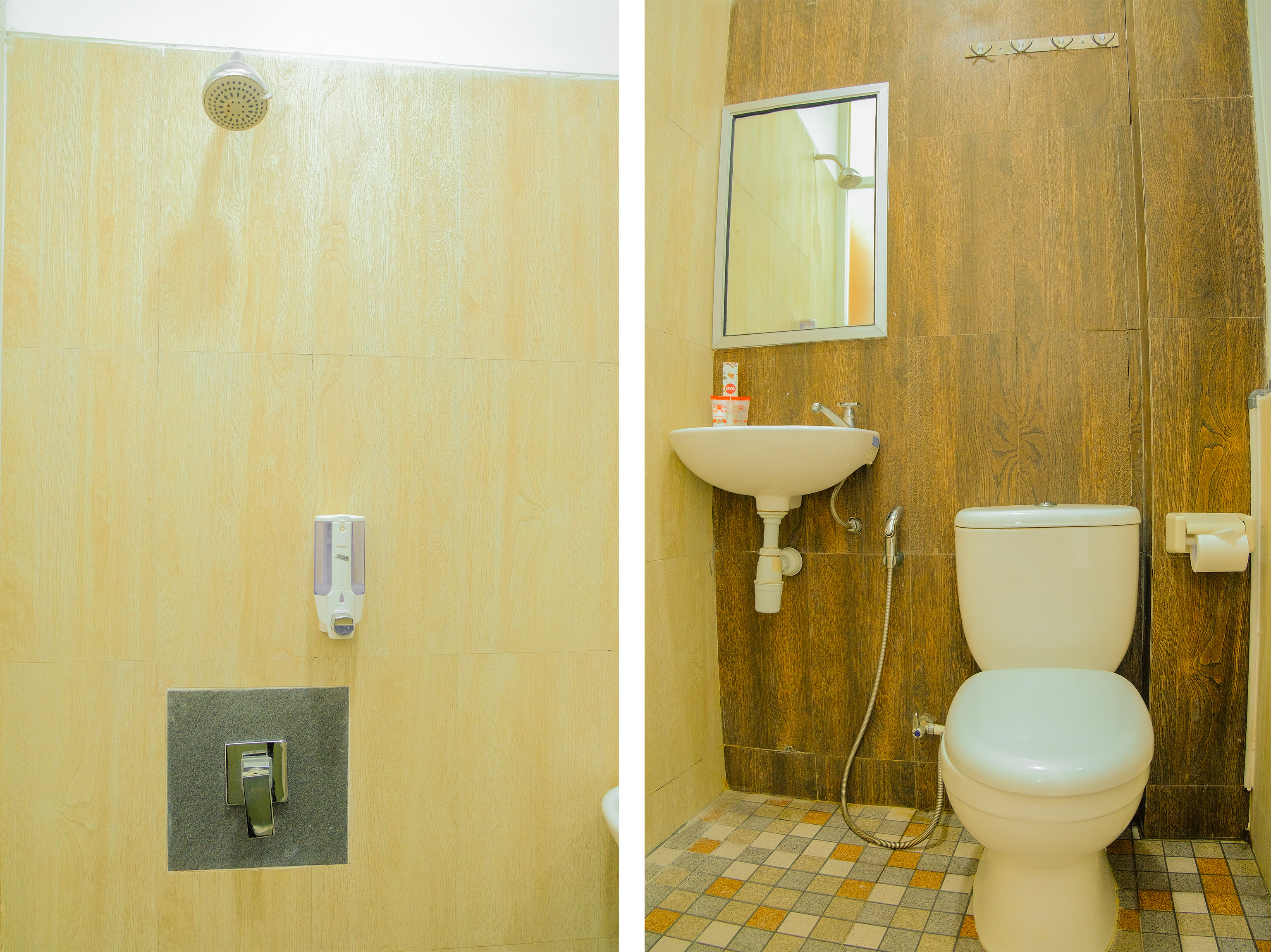 غرفة بسرير مزدوج، OYO 354 32 Guest House 3/3