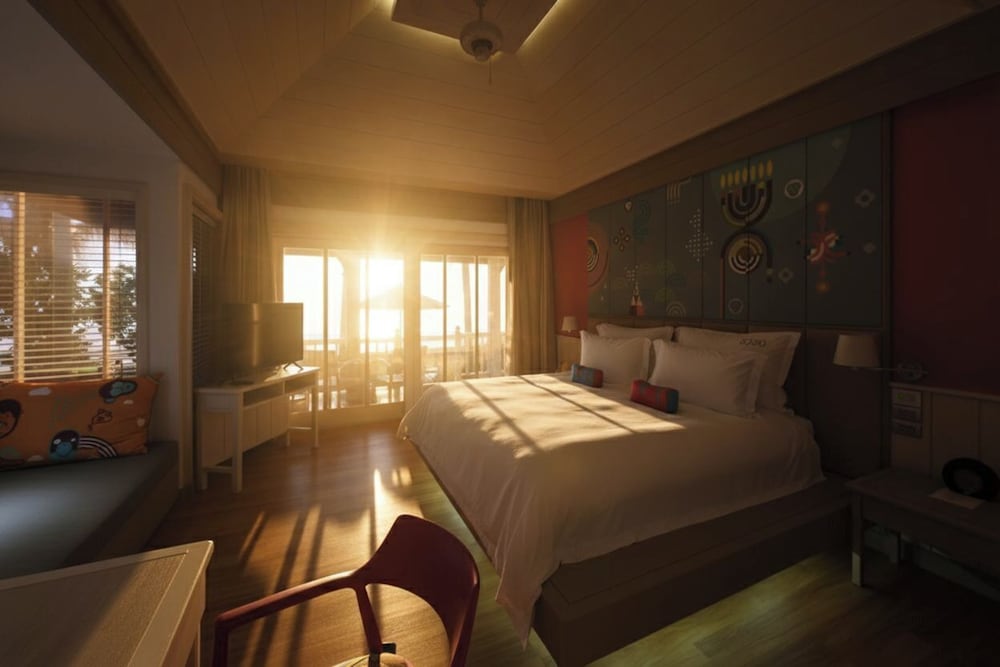 Beach, Village, Twin Beds, Beach Front، Rest Detail Hotel 3/5