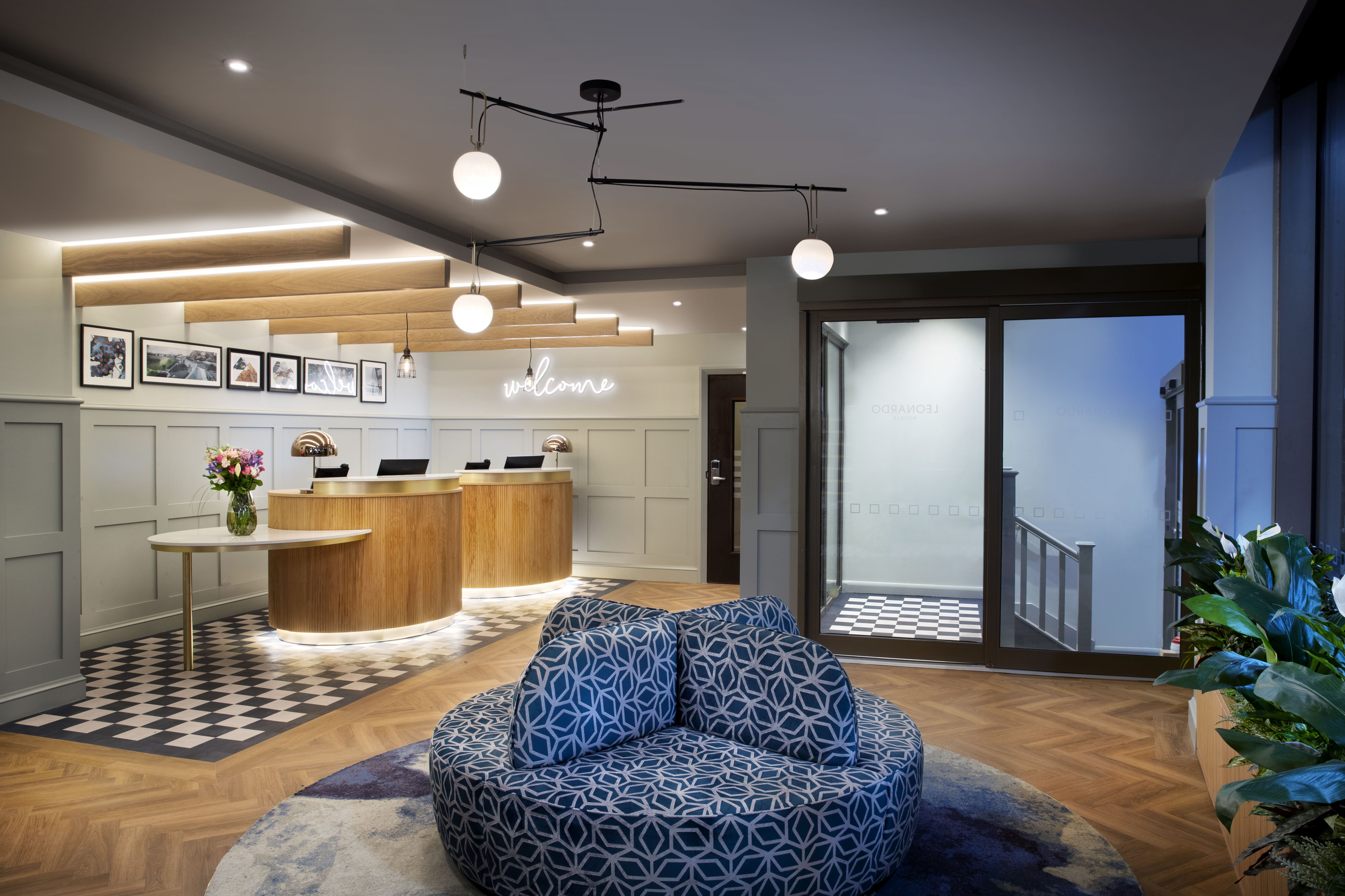 Lobby at Leonardo Hotel Chester, CHESTER - UK