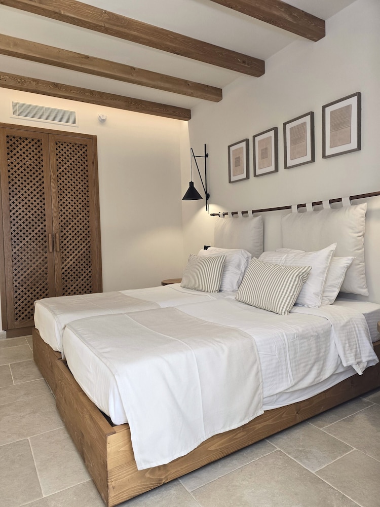 شقة بسريرين منفصلين مع سرير سحّاب إضافي مع أريكة، Aegean Houses 4/10