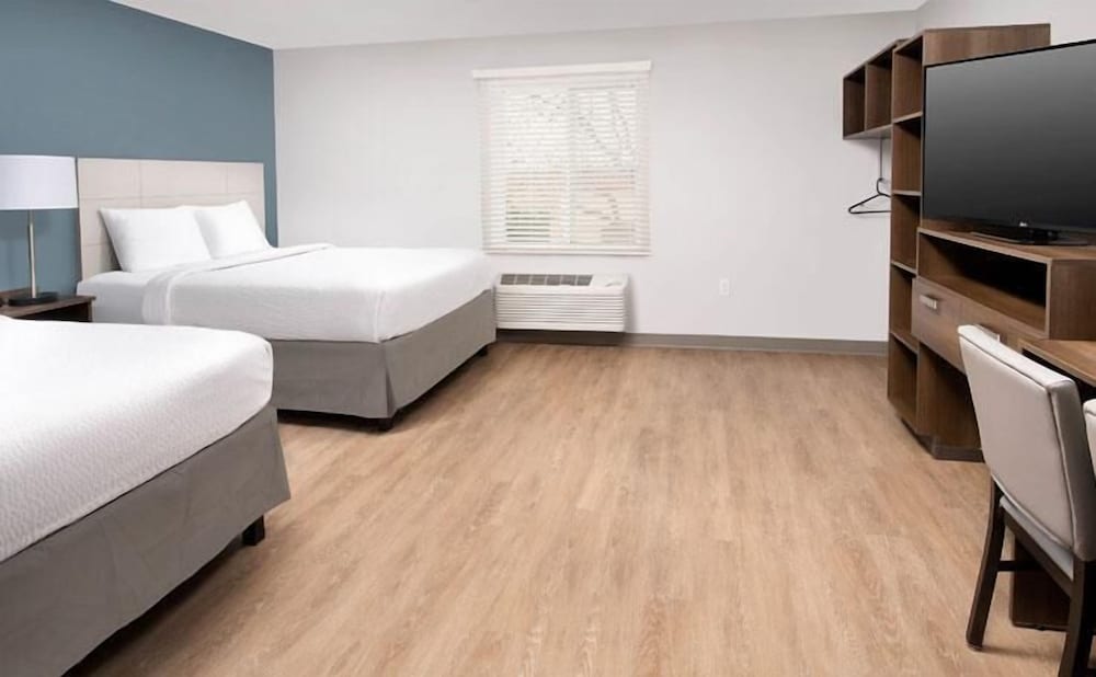 غرفة أساسية بسريرين كوين، WoodSpring Suites Round Rock - Austin North 4/6