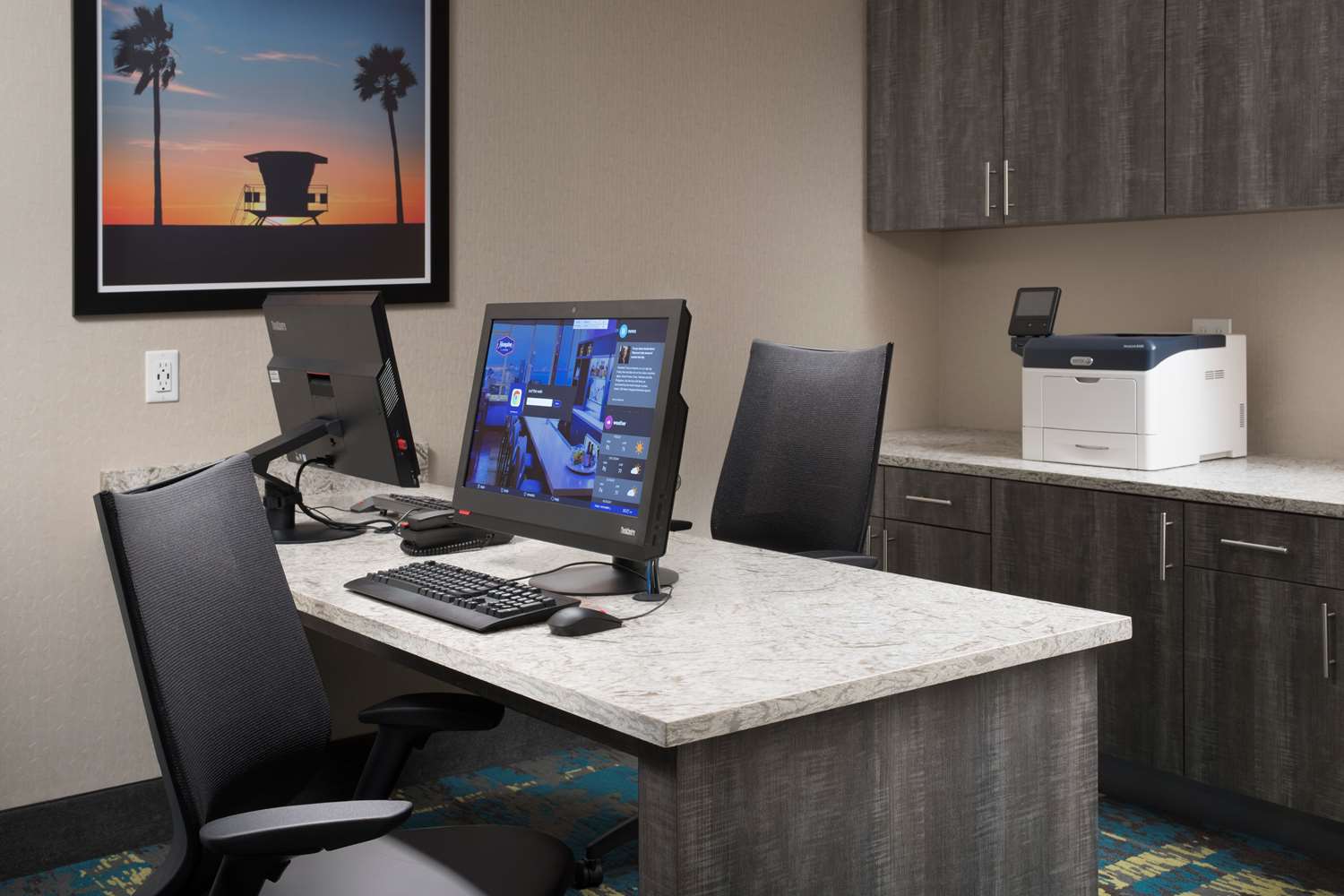 work area