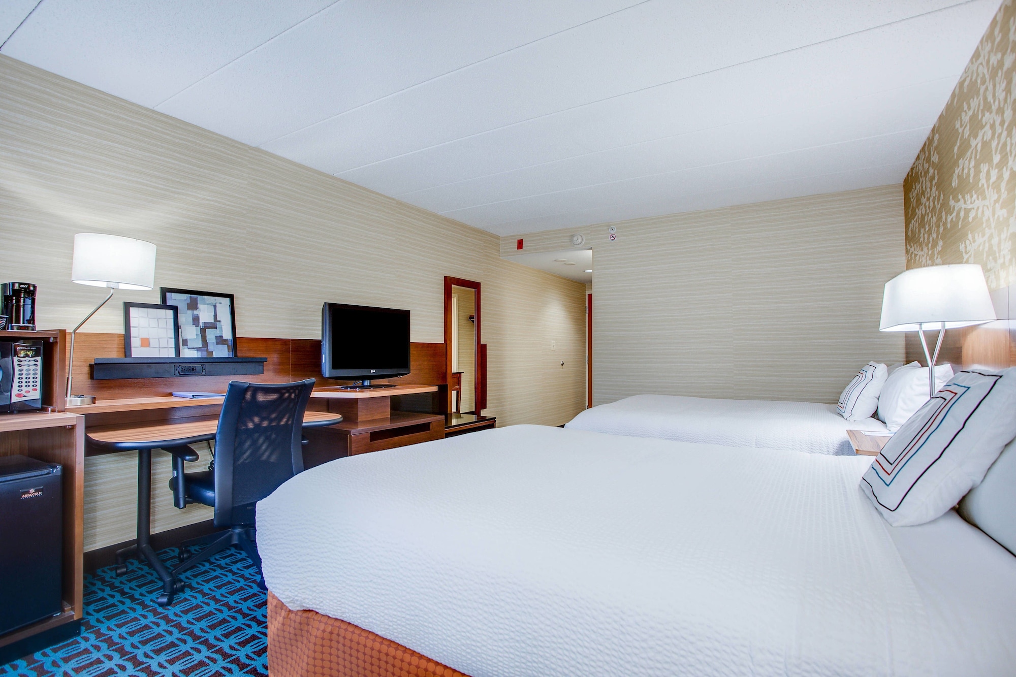 غرفة بسريرين كوين، Fairfield Inn Portsmouth Seacoast 3/5