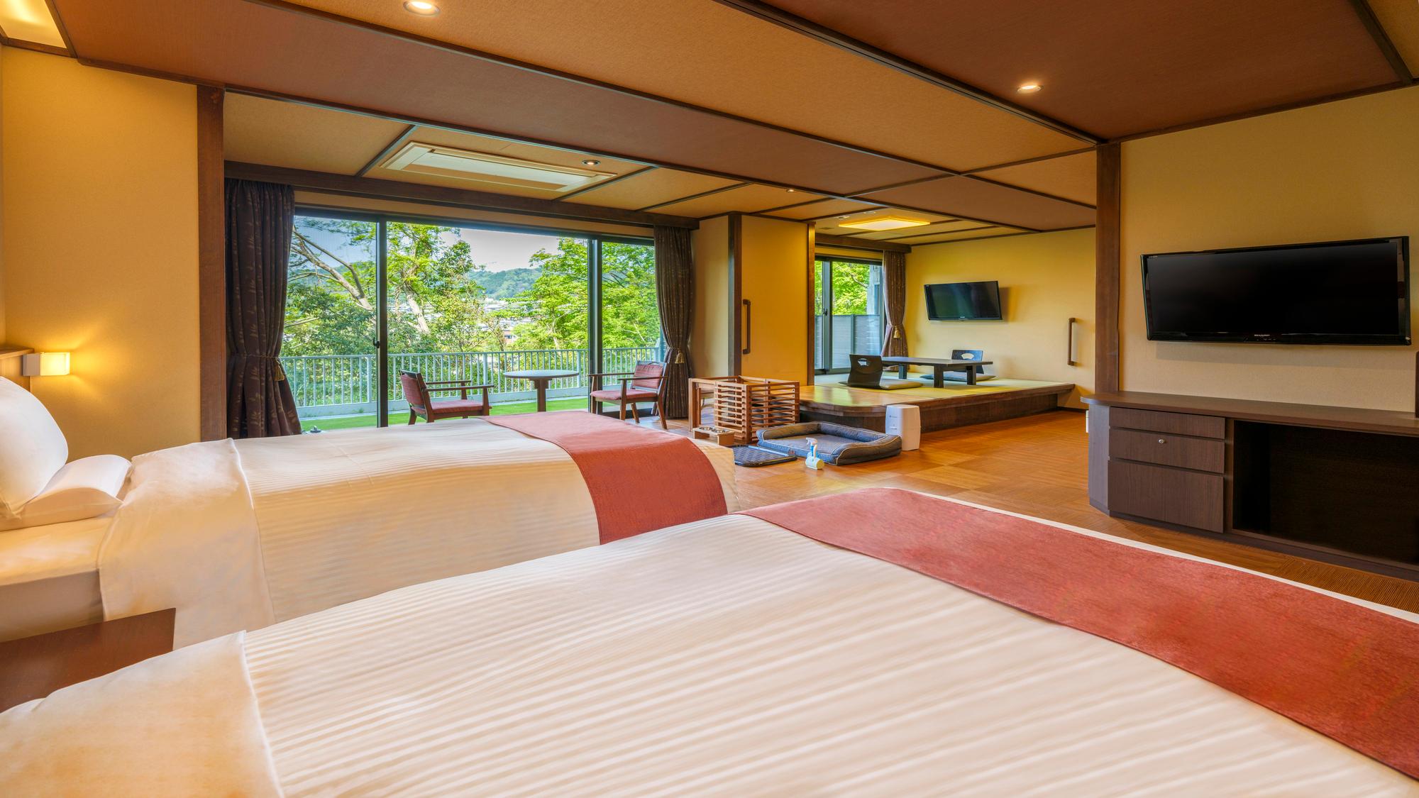DELUXE, SUITE, PET FRIENDLY, BATHTUB, ACCESSIBLE