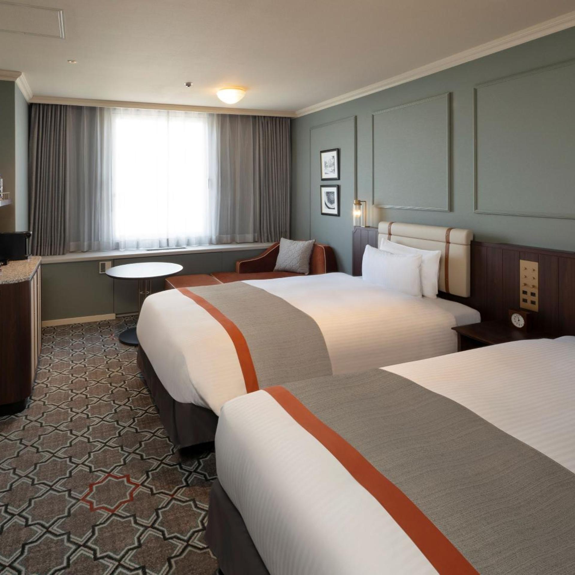 Room, Twin Beds, Main Building, Sapporo Grand Hotel 5/10