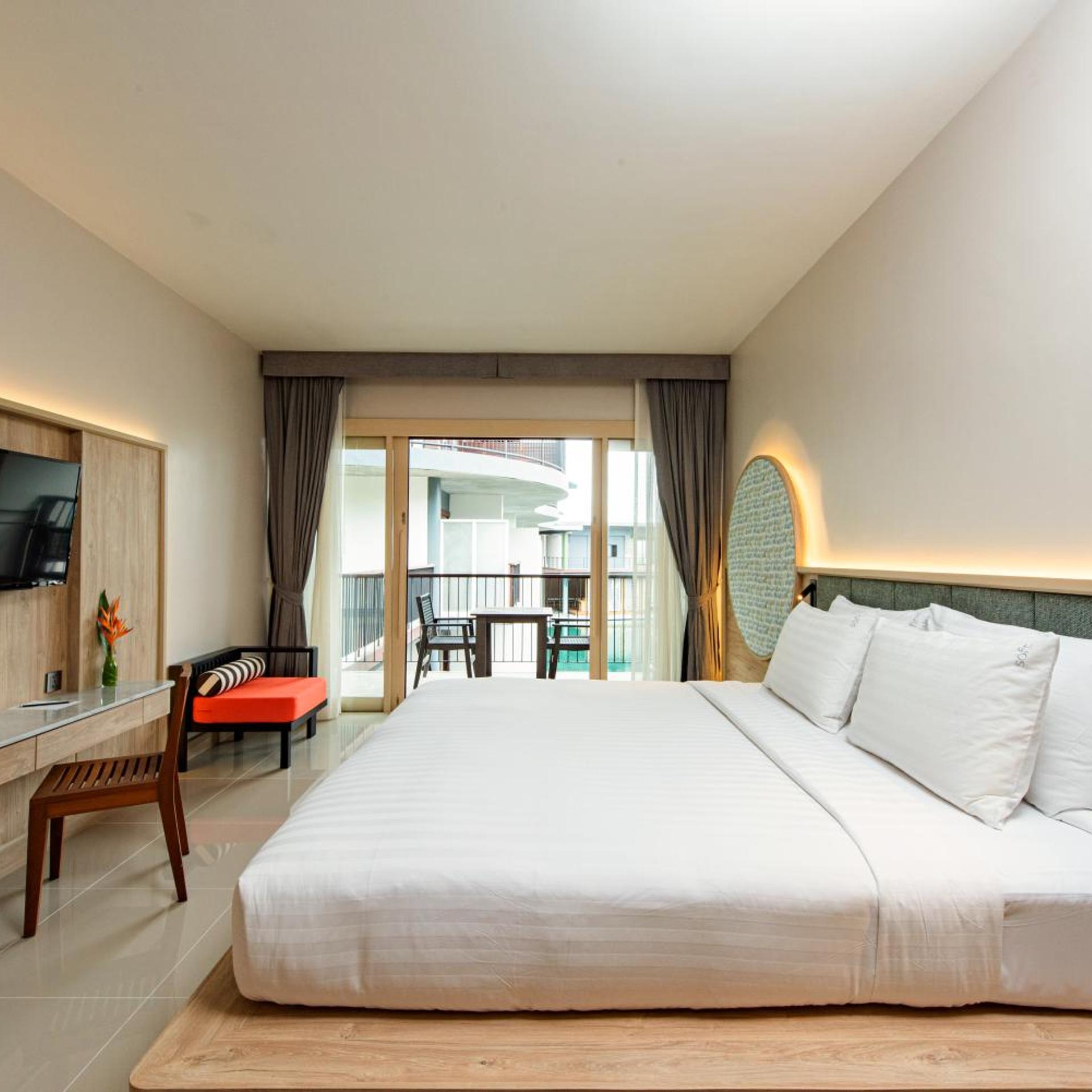 Leisure, Single Bed, Pool View