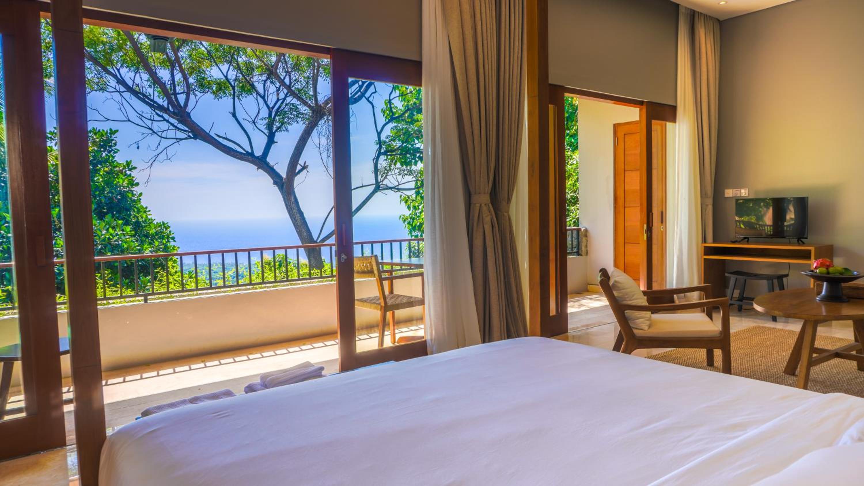 جناح متصل بسرير مزدوج بإطلالة على البحر، Sanglung Villa 4/10