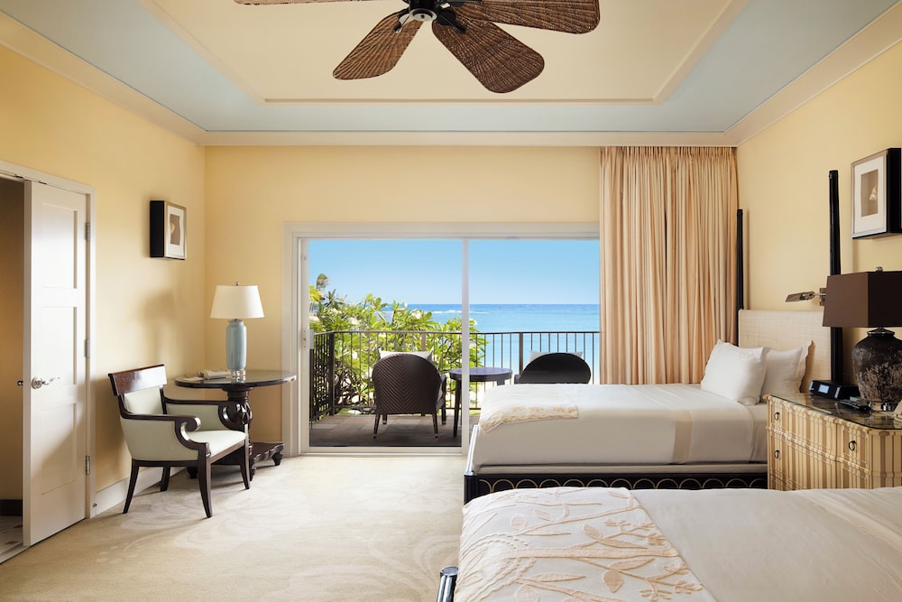 Lanai, 2 Double Beds, Beach Front