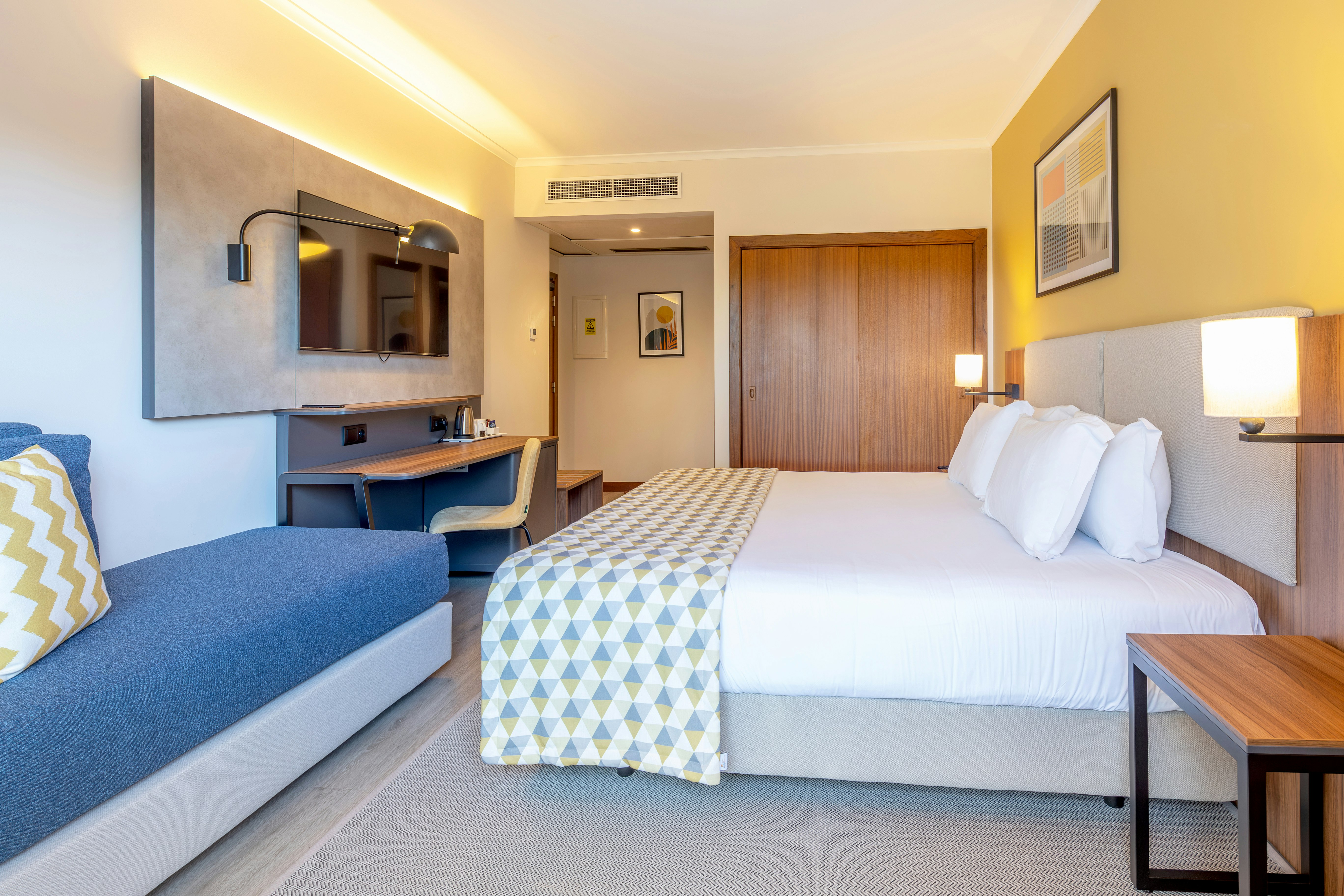 Standard, Double Bed, Sofa, Balcony, Pool Access