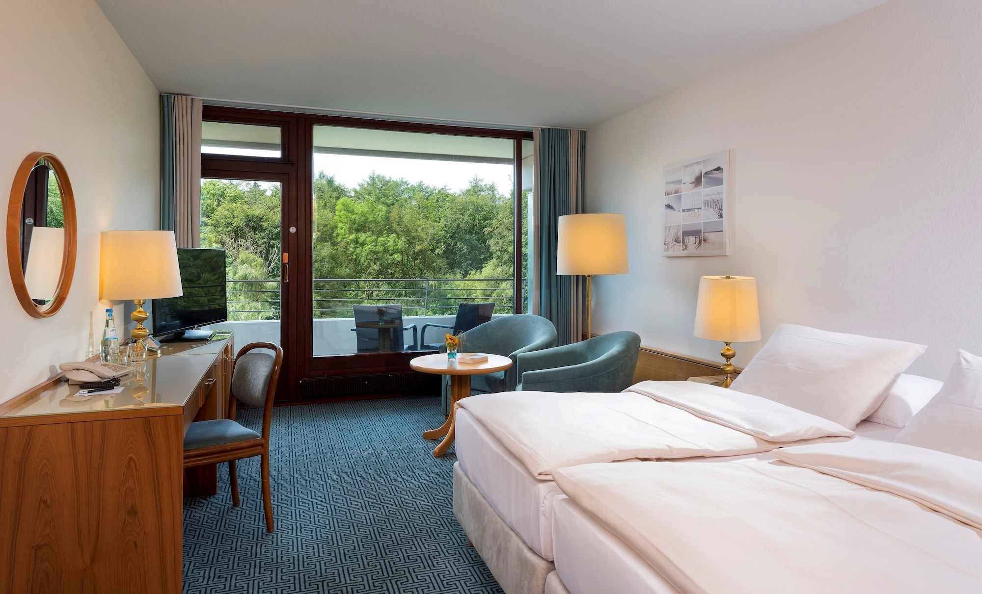 Premium, Comfort, Double Bed, Forest View