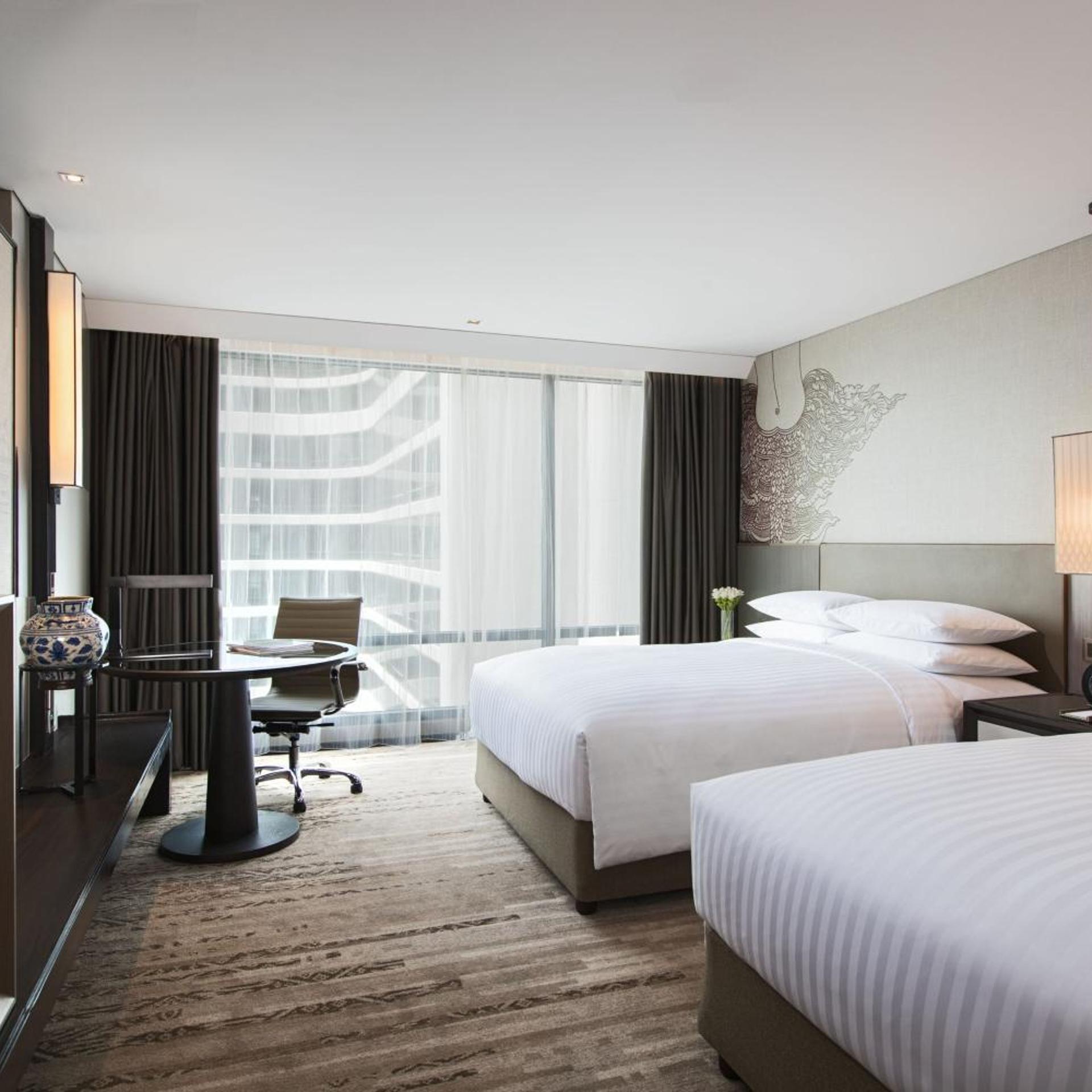 غرفة بسريرين مزدوجين، Bangkok Marriott Marquis Queens Park 6/10