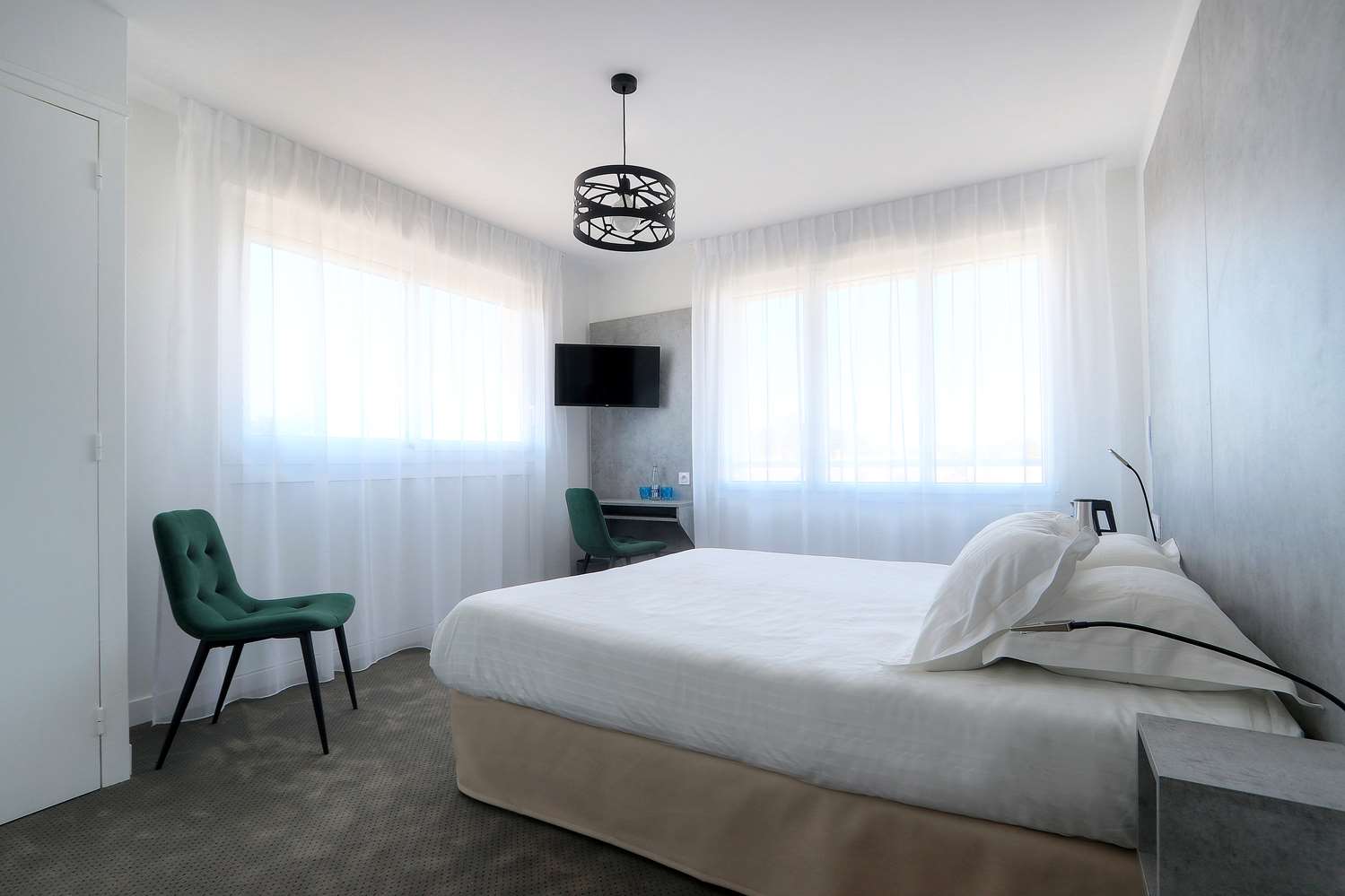 غرفة كلاسيكية بسرير كوين، Best Western Hotel Le Bellevue 4/6