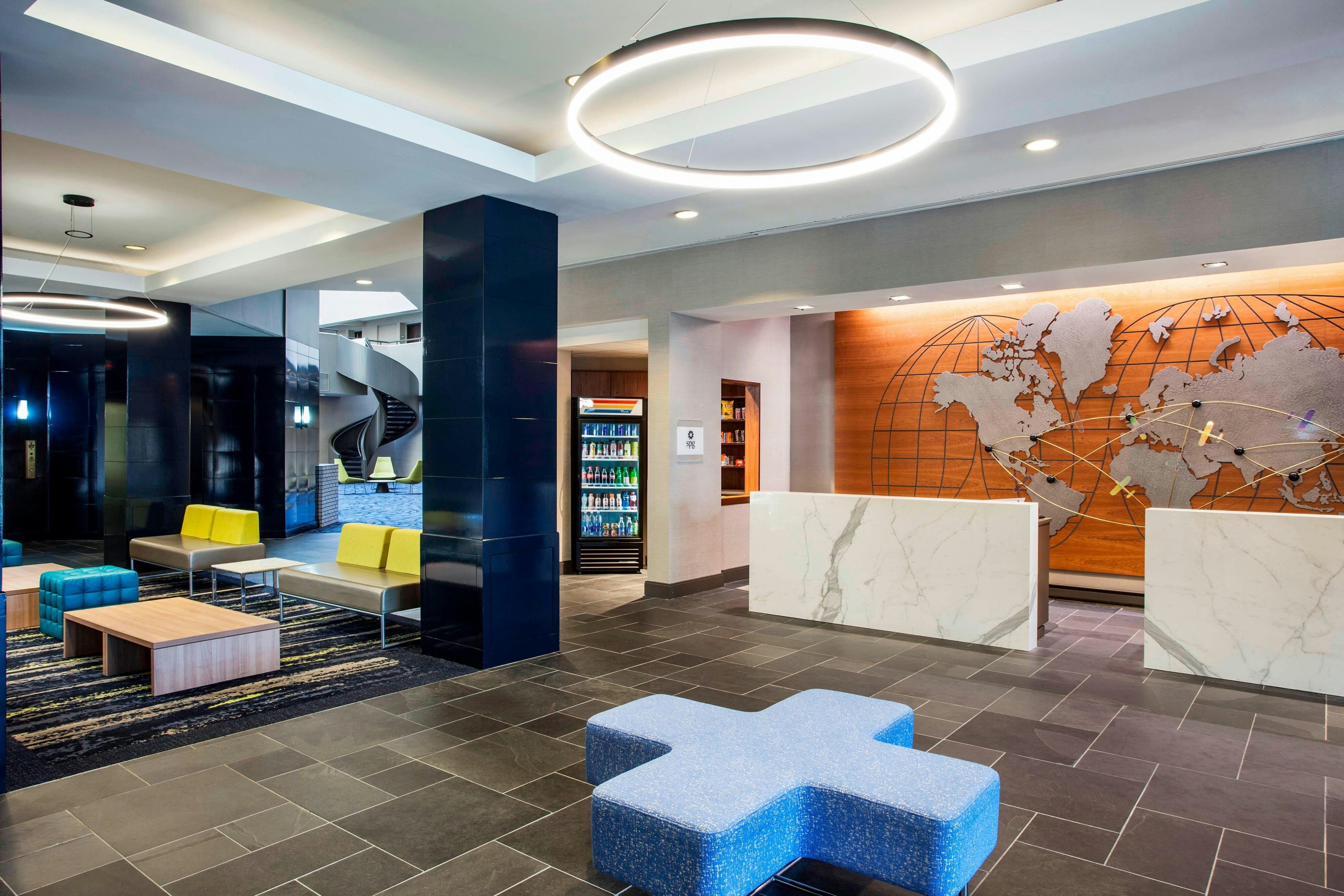 Lobby at Sheraton Suites Philadelphia Airport, PHILADELPHIA - PA