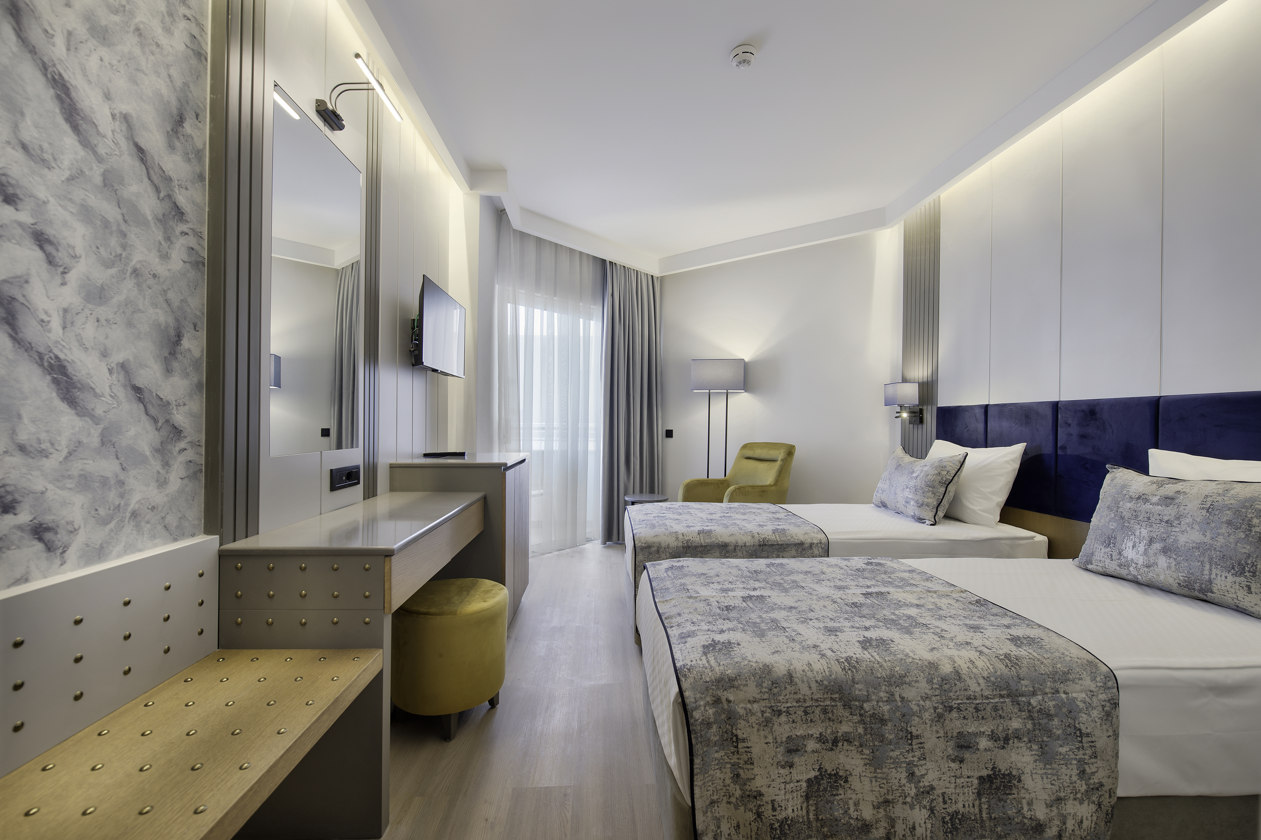 Room, Double Bed, Land View