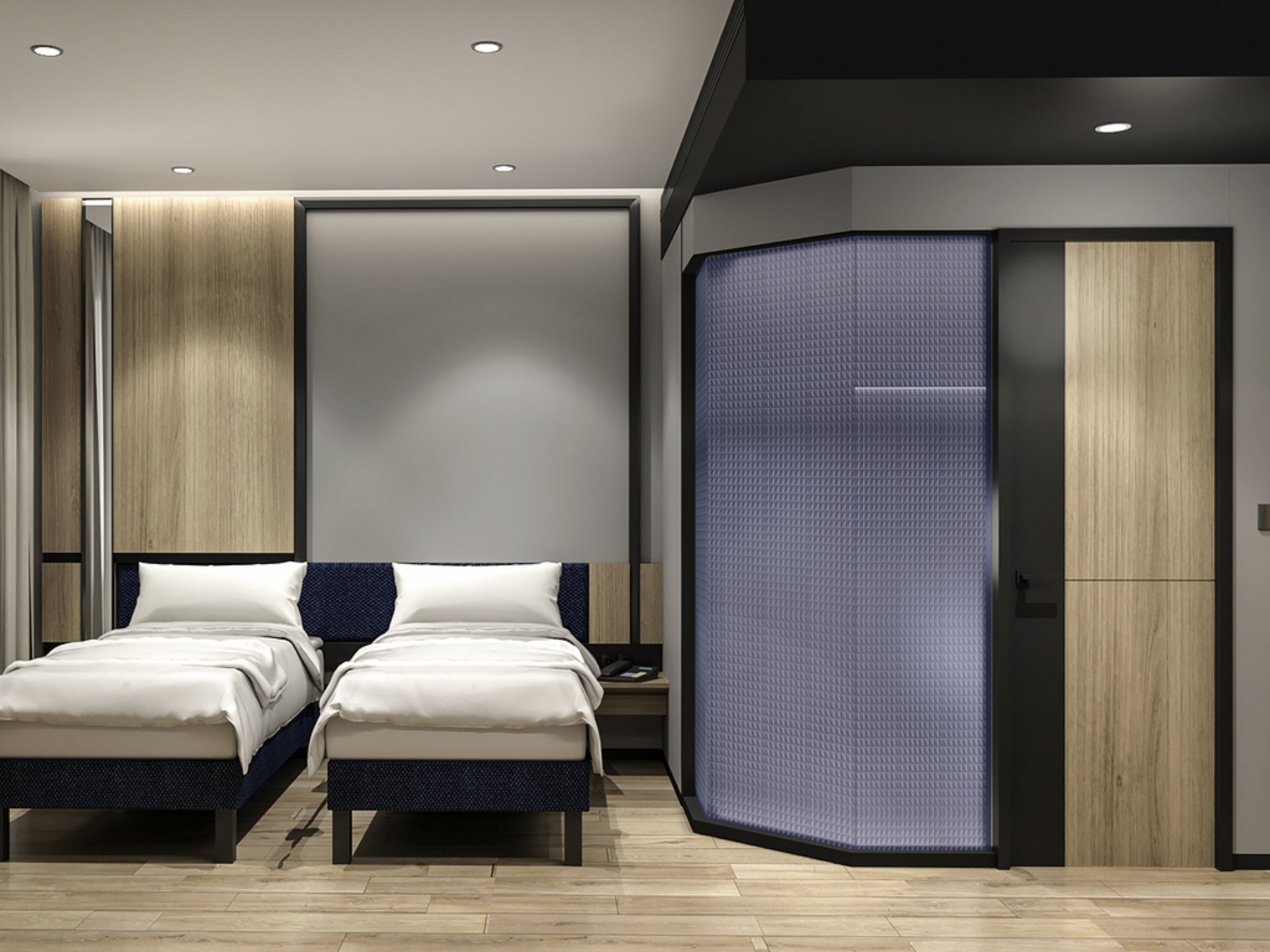 Classic, Twin Beds, City Side 2/3