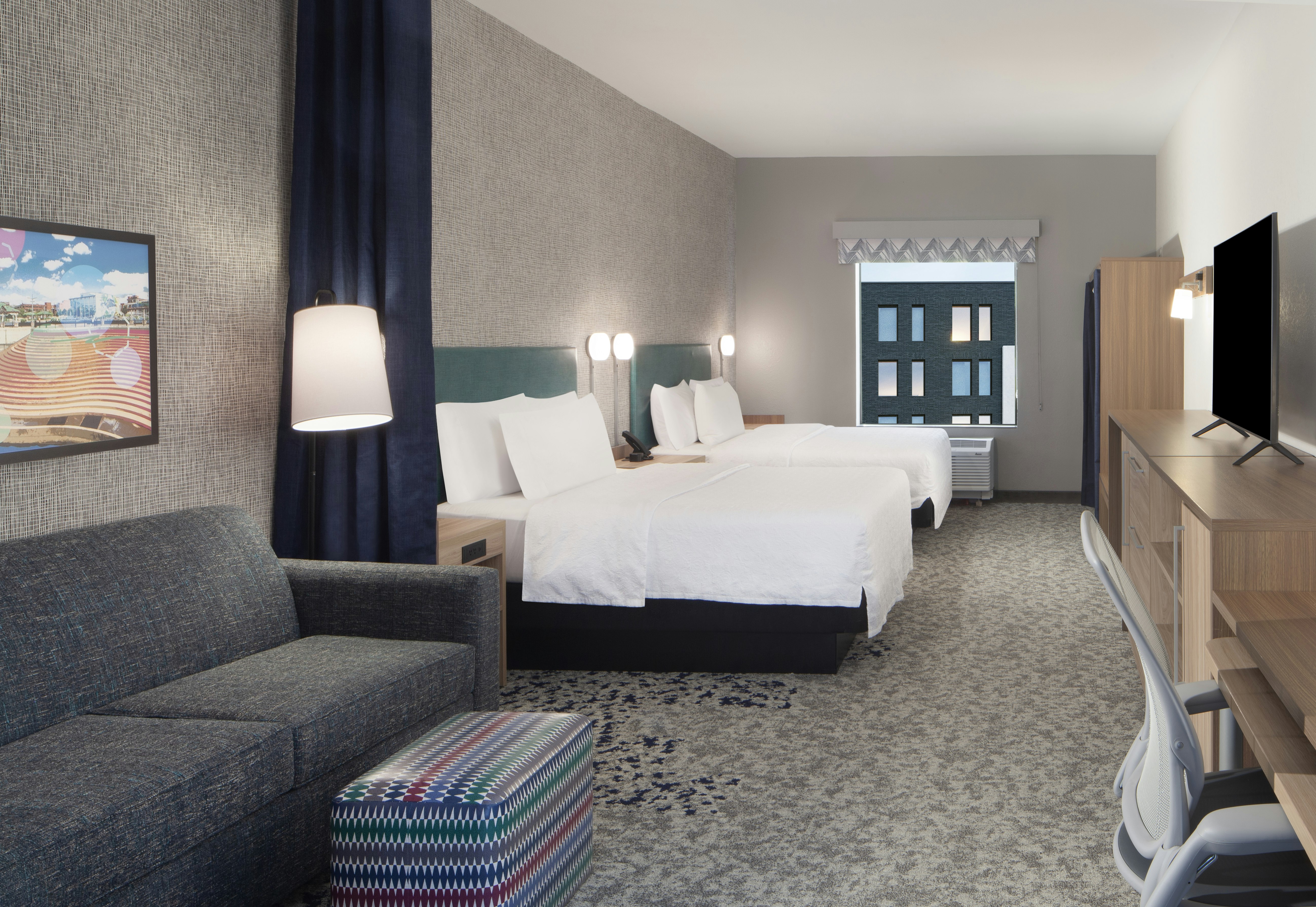 Studio, Suite, 2 Queen Beds