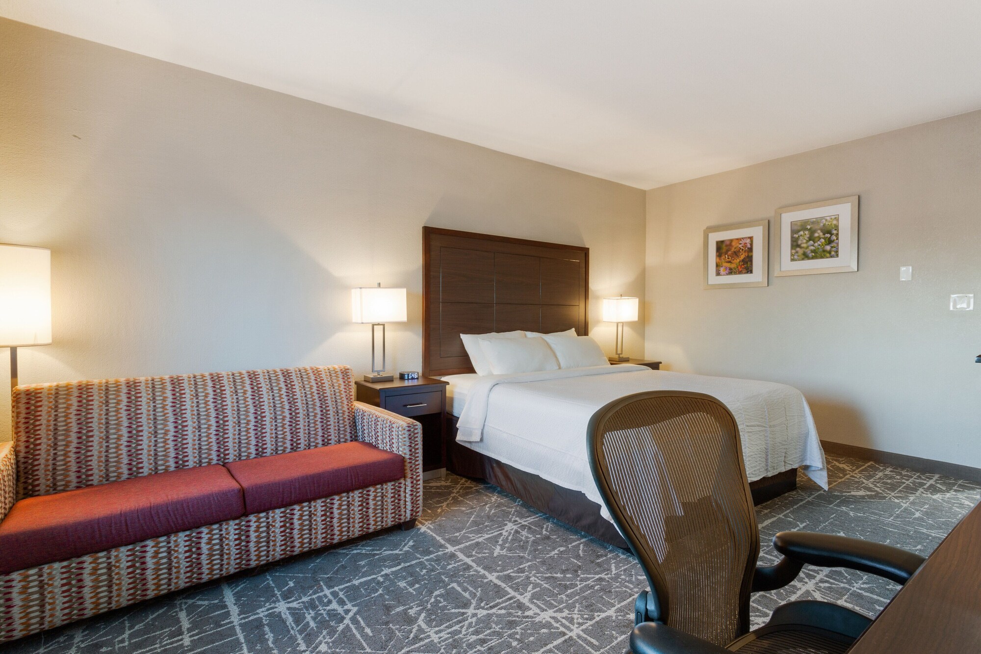 ROOM, KING BED, SOFA