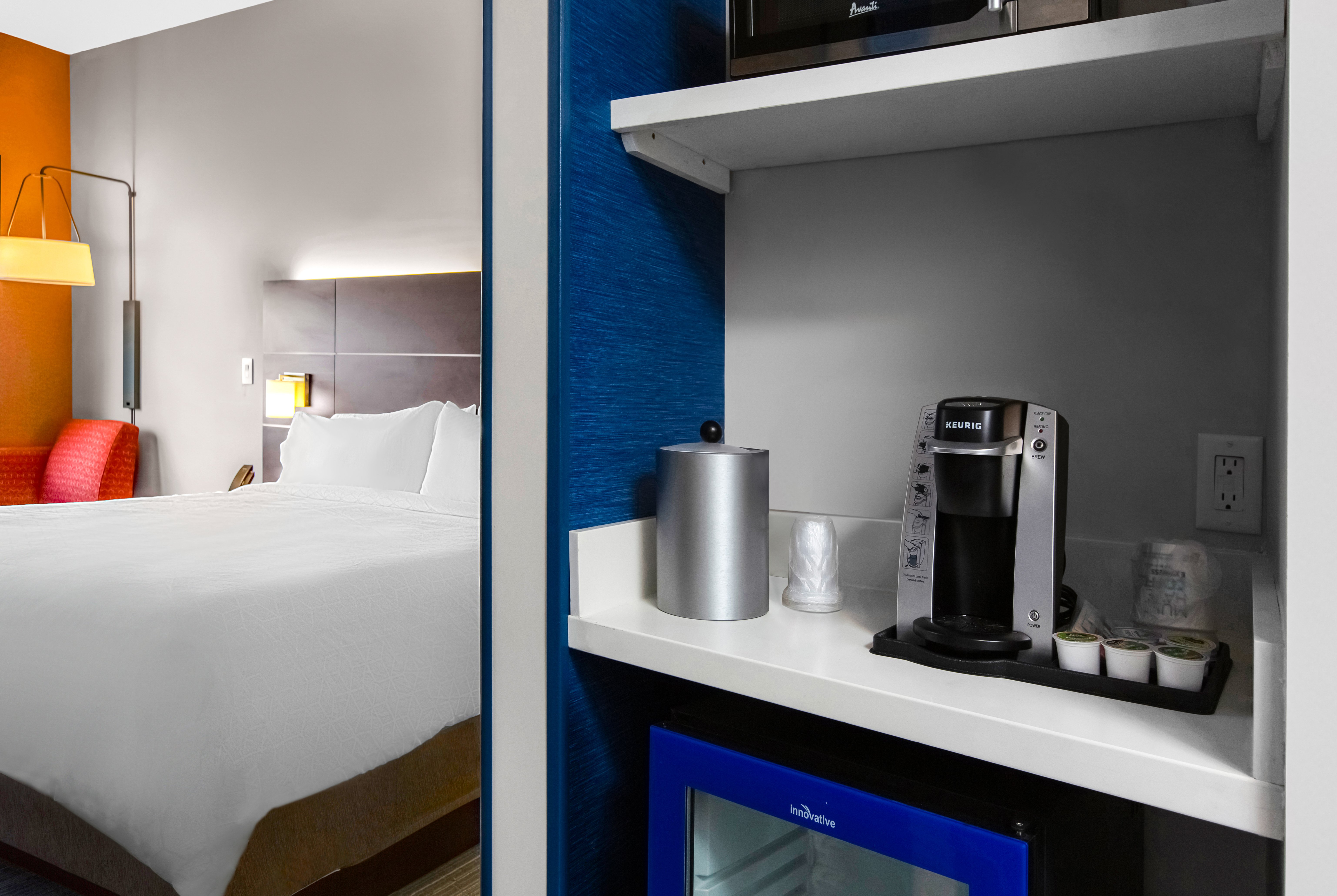 غرفة قياسية بسرير كينج، Holiday Inn Express Suites Sanford 3/3