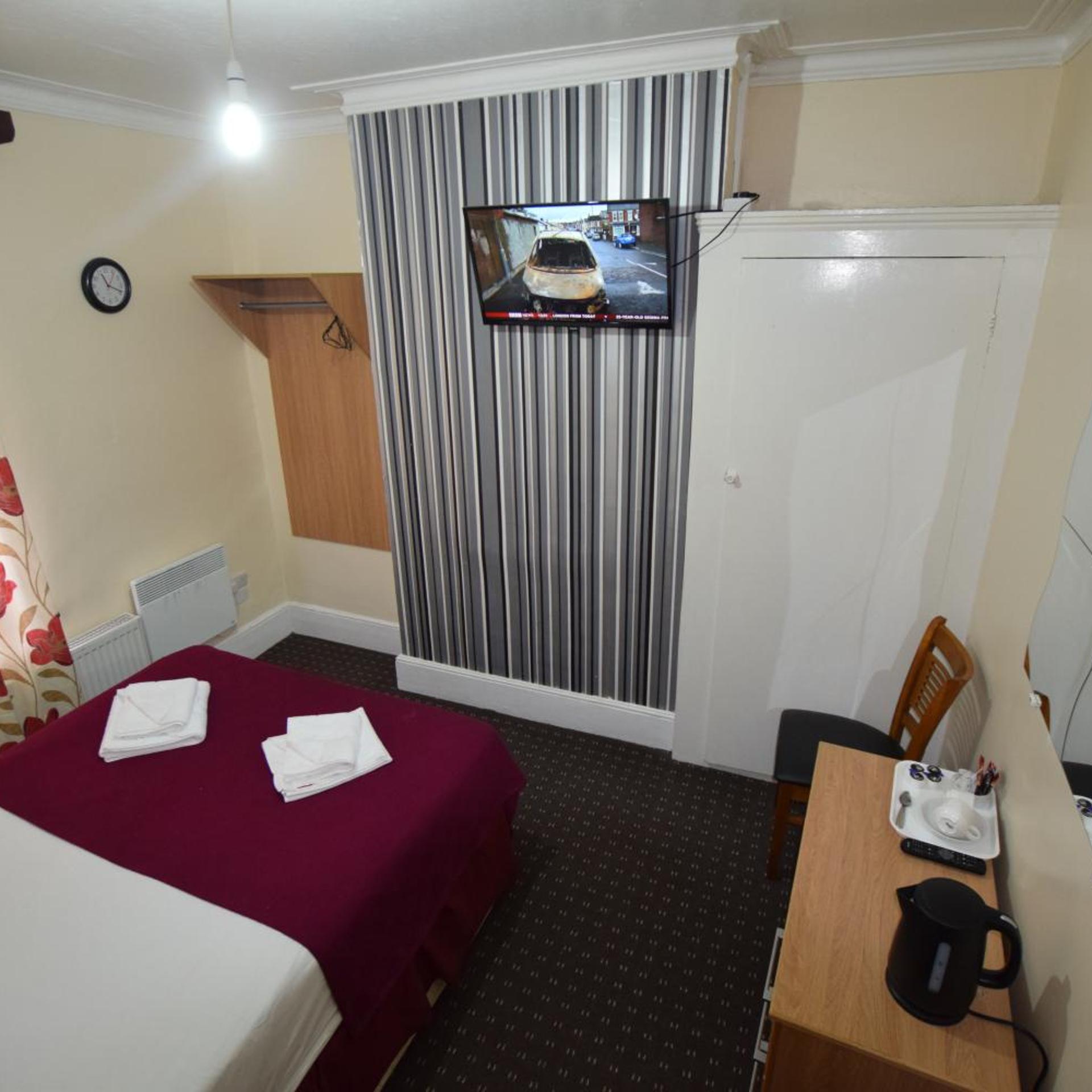 Room, Double Bed, Shared Bathroom
