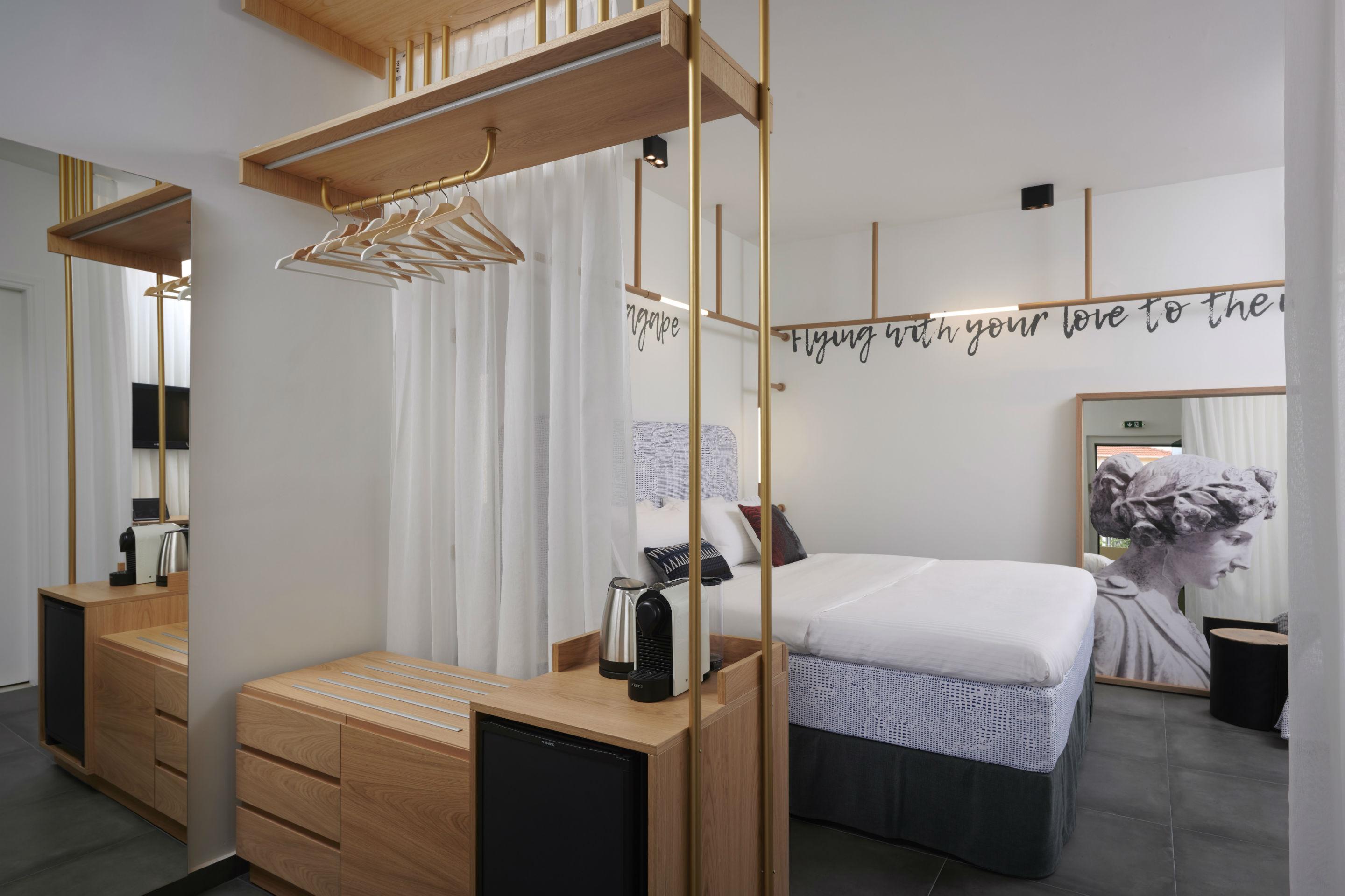 غرفة ديلوكس بسرير مزدوج، Thomais Boutique Hotel - Adults Only 3/4