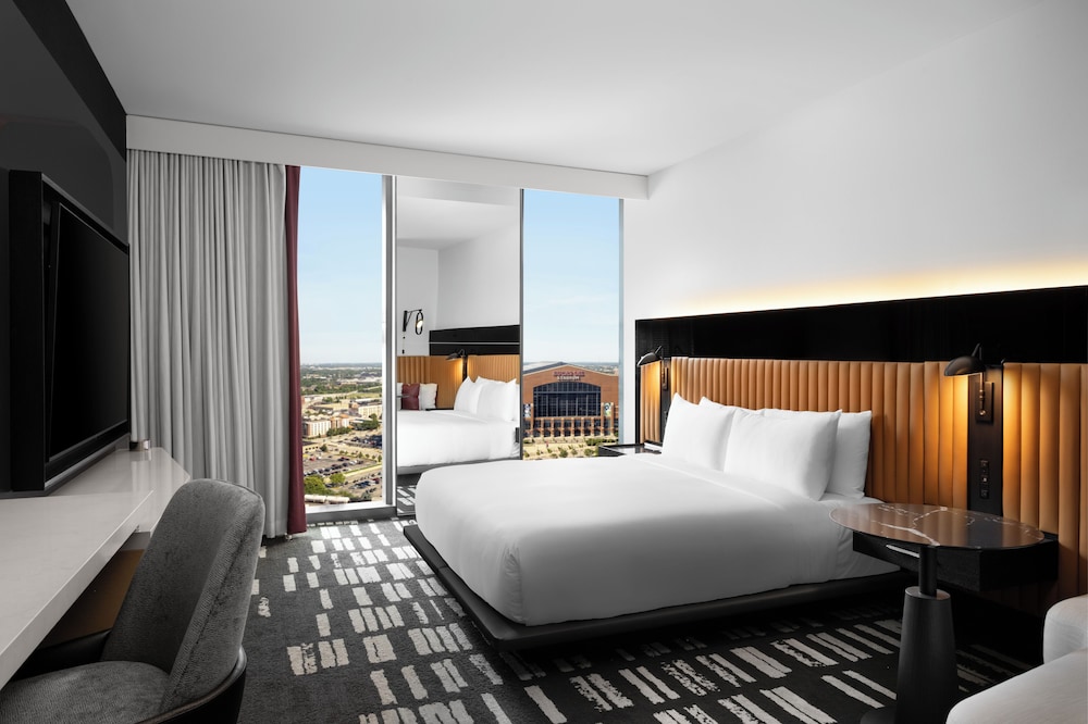 غرفة بسرير كينج بإطلالة على المدينة لذوي الإعاقة، Signia By Hilton Indianapolis 2/4