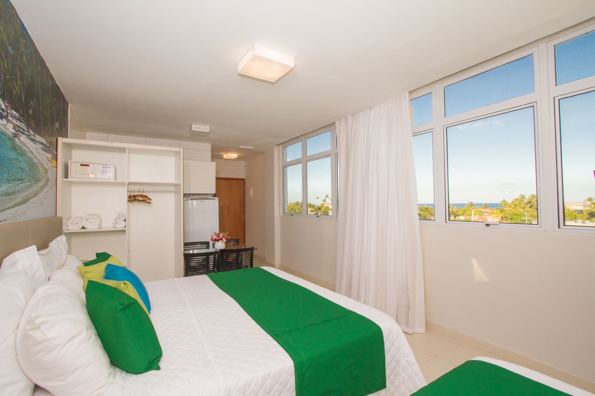 Prime, Panoramic, Apartment, 1 King and 1 Single Beds