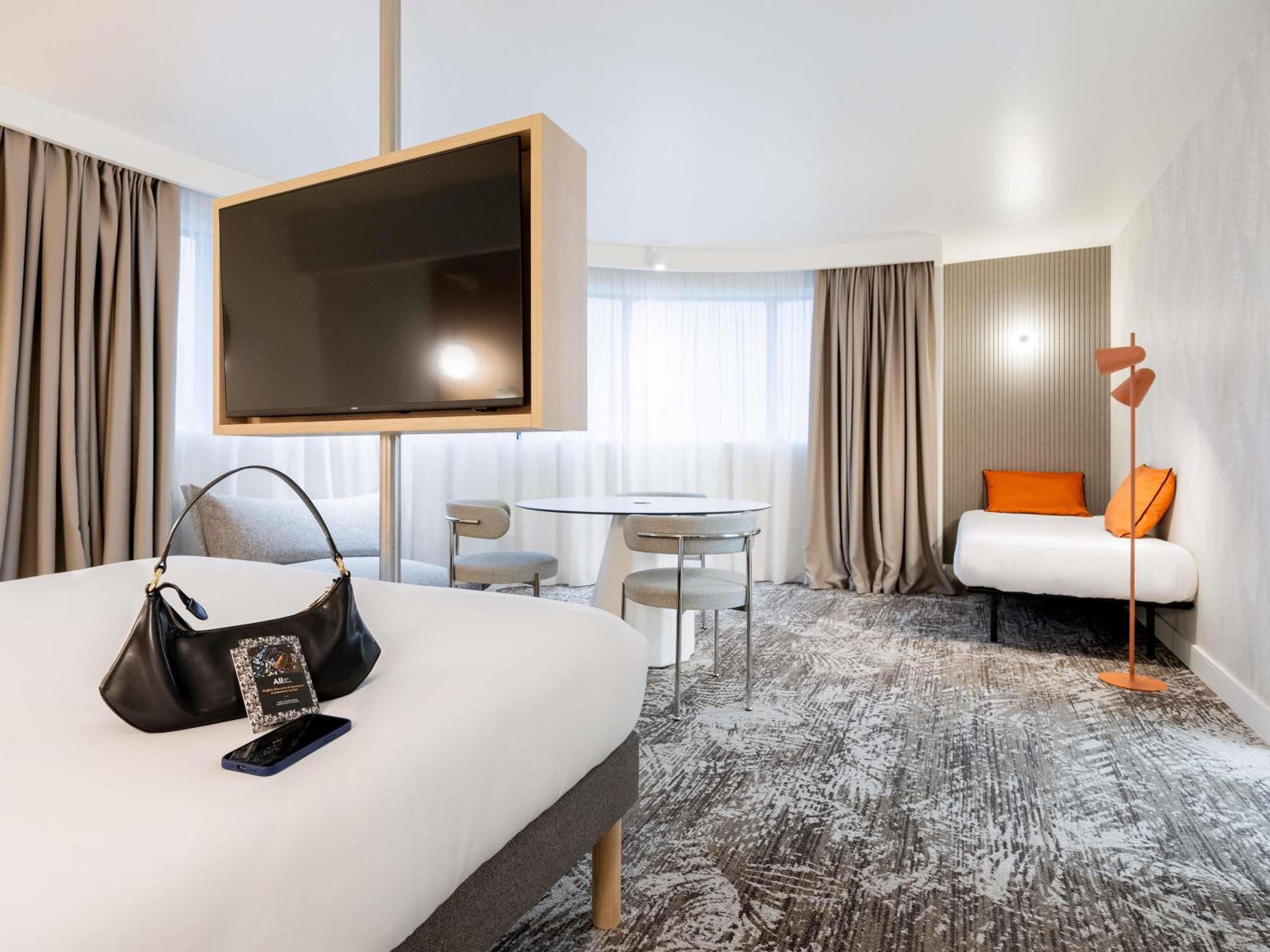 استوديو بسرير كوين، Novotel Paris 13 Porte d Italie 2/10