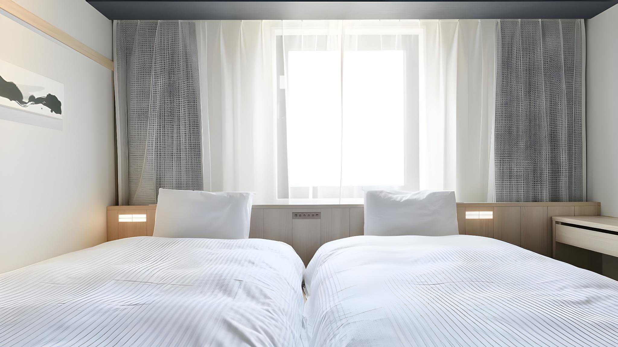 Moderate, Twin Beds, City View, Main Building