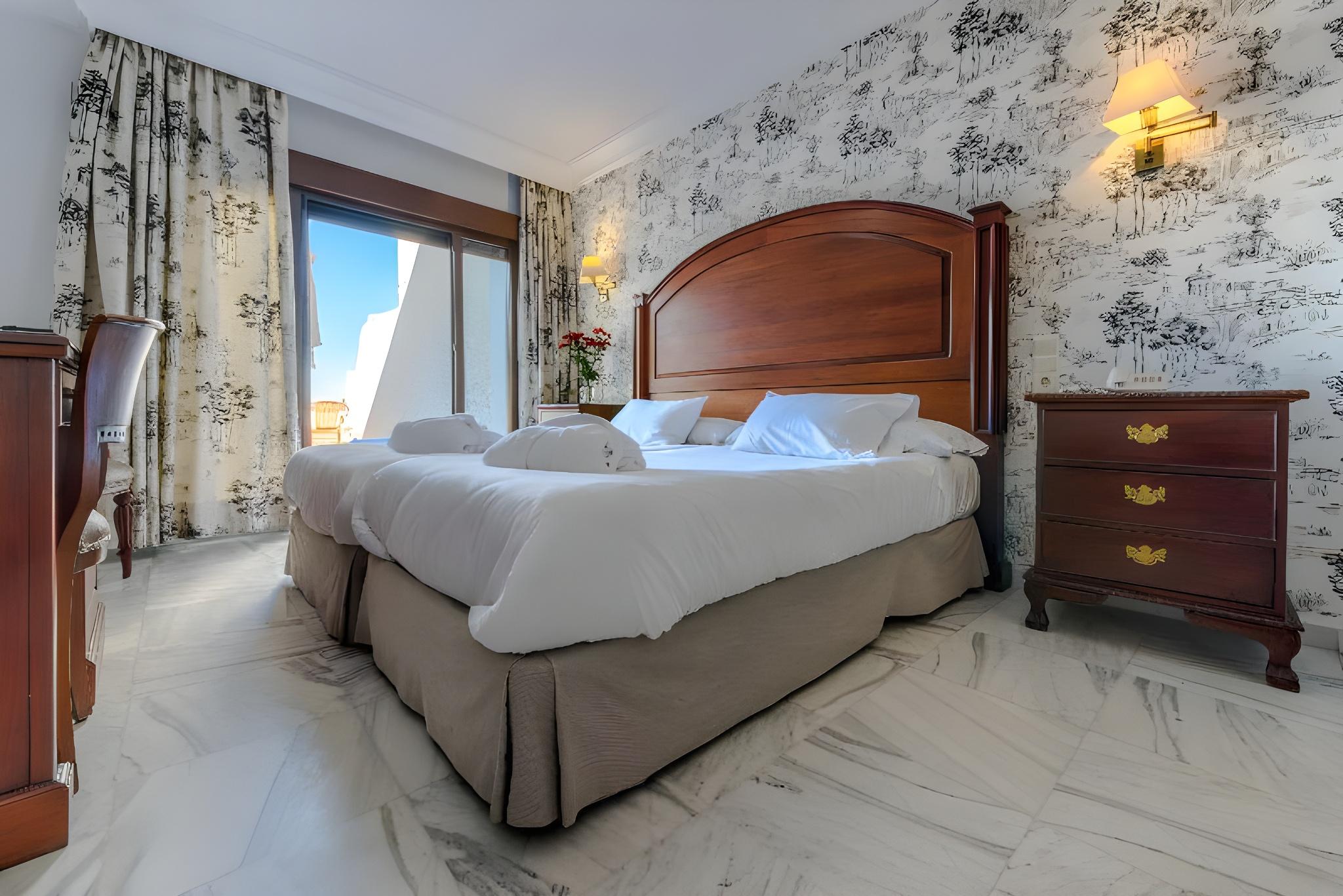 Room, Double or Twin Bed, Balcony