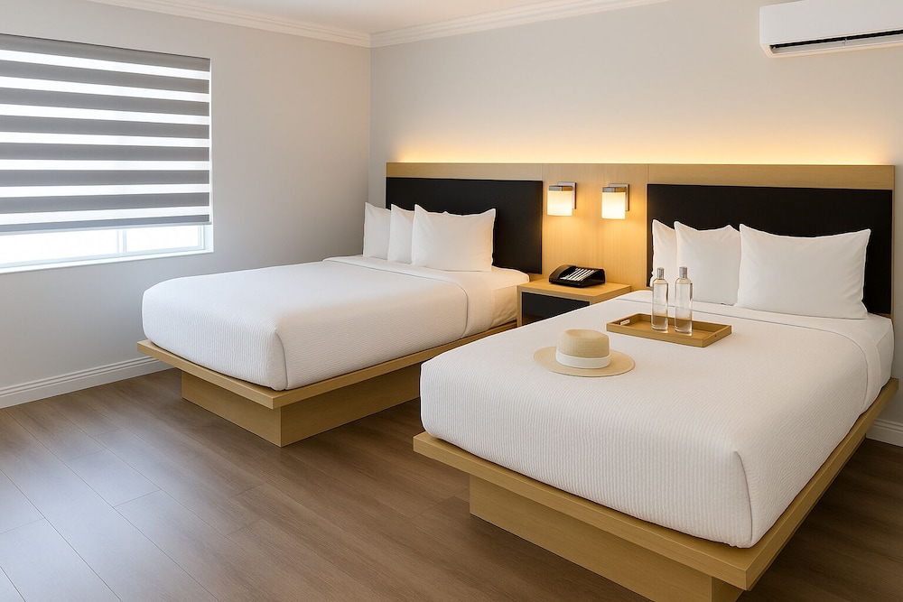 DELUXE, 2 DOUBLE BEDS, PET FRIENDLY