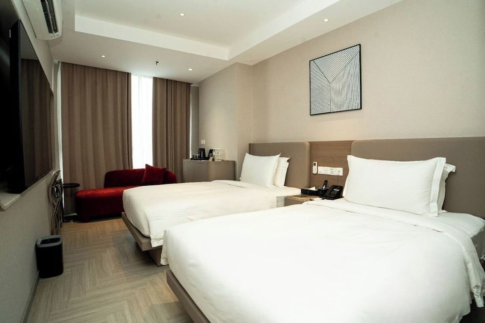 غرفة قياسية بسريرين منفصلين، Landison Hotel Penang 4/7
