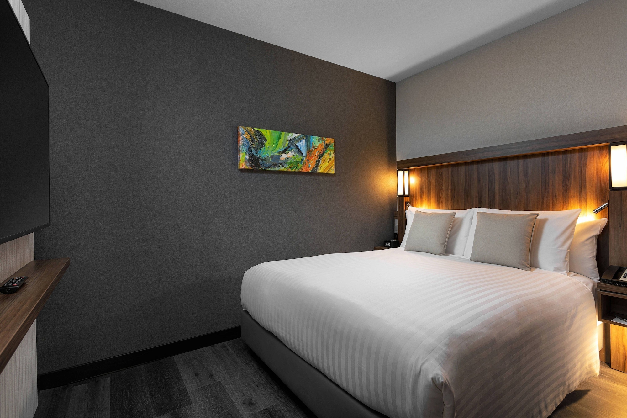 استوديو بسرير كينج، Courtyard By Marriott Amsterdam Airport 3/5