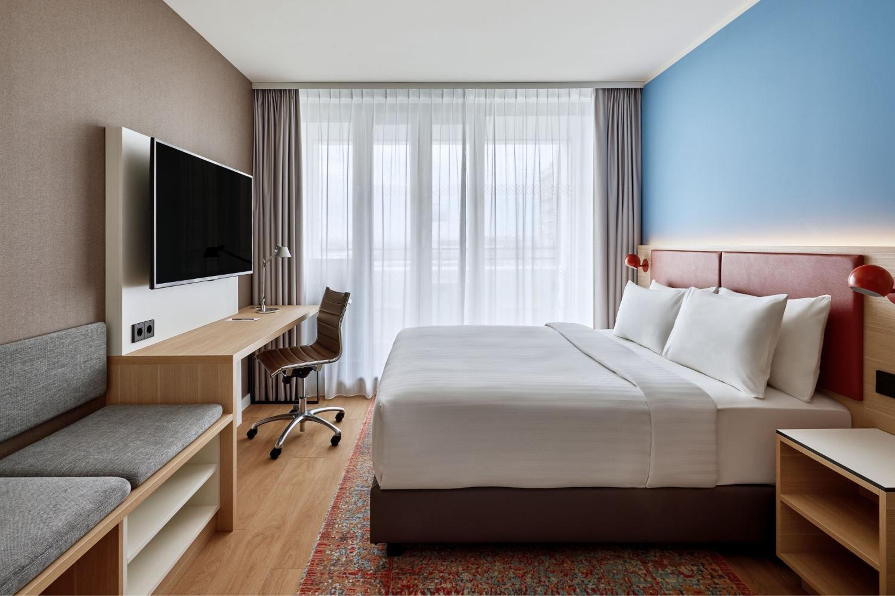 استوديو بسرير كينج وسرير كوين، Residence Inn by Marriott Munich Central 3/9