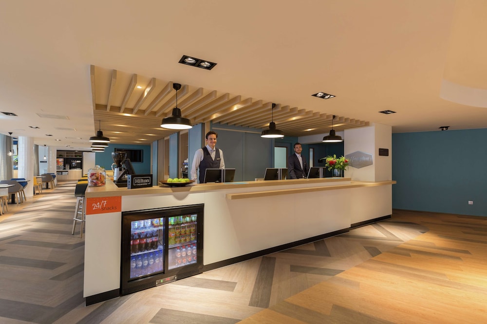 Lobby at Hampton by Hilton Antwerp Central Station, ANTWERP