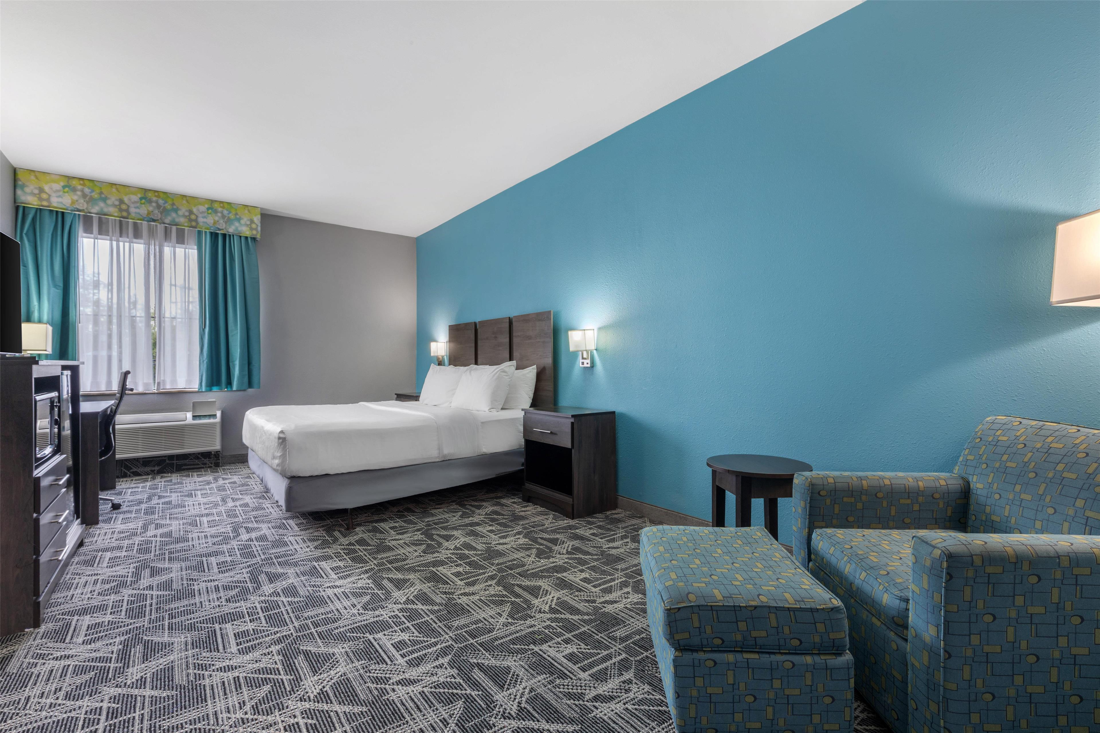 غرفة بسرير مزدوج لذوي الإعاقة، Best Western Executive Inn Corsicana 2/2