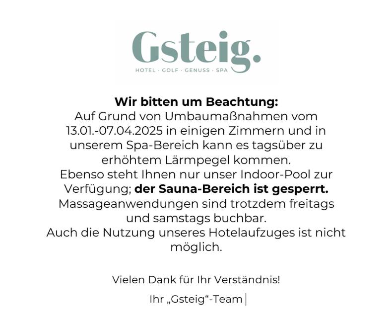 Hotel Auf der Gsteig 51/60