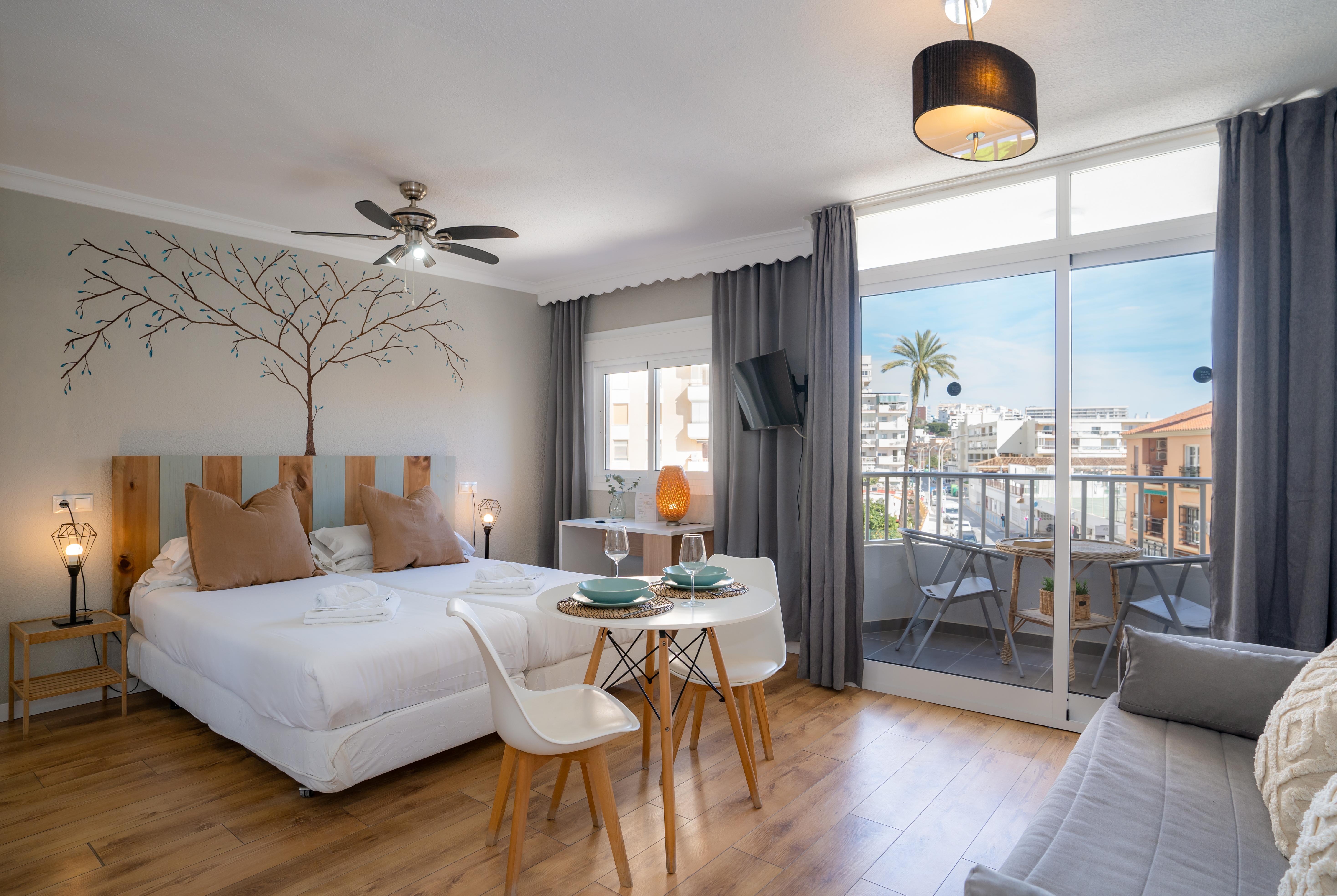 Studio, Balcony or Terrace