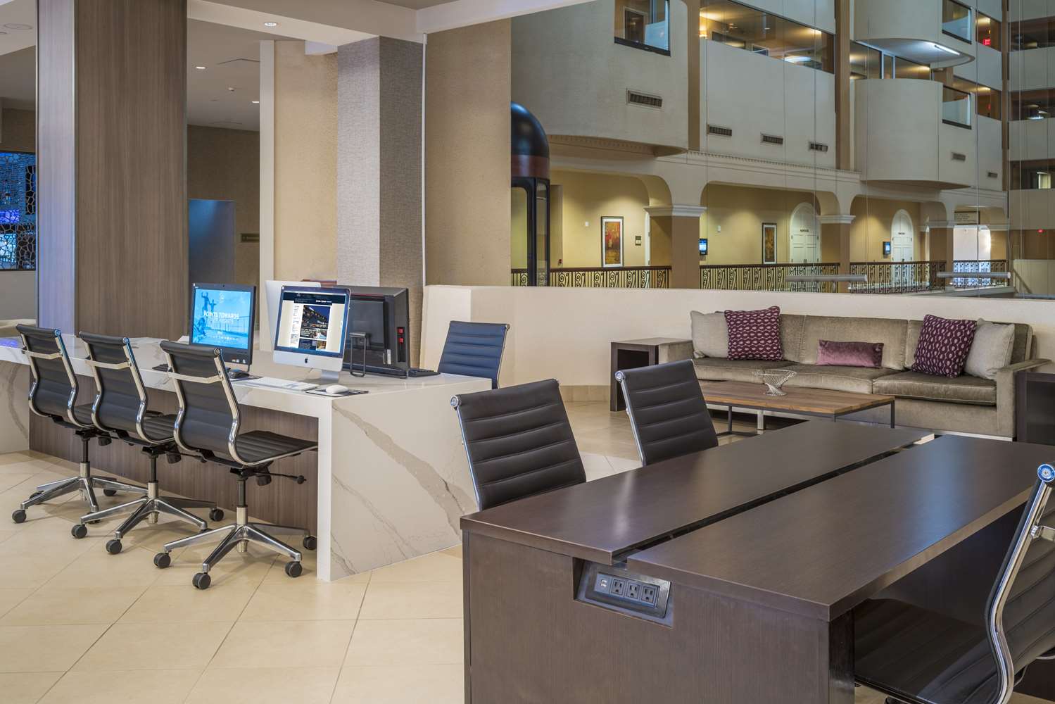 work area