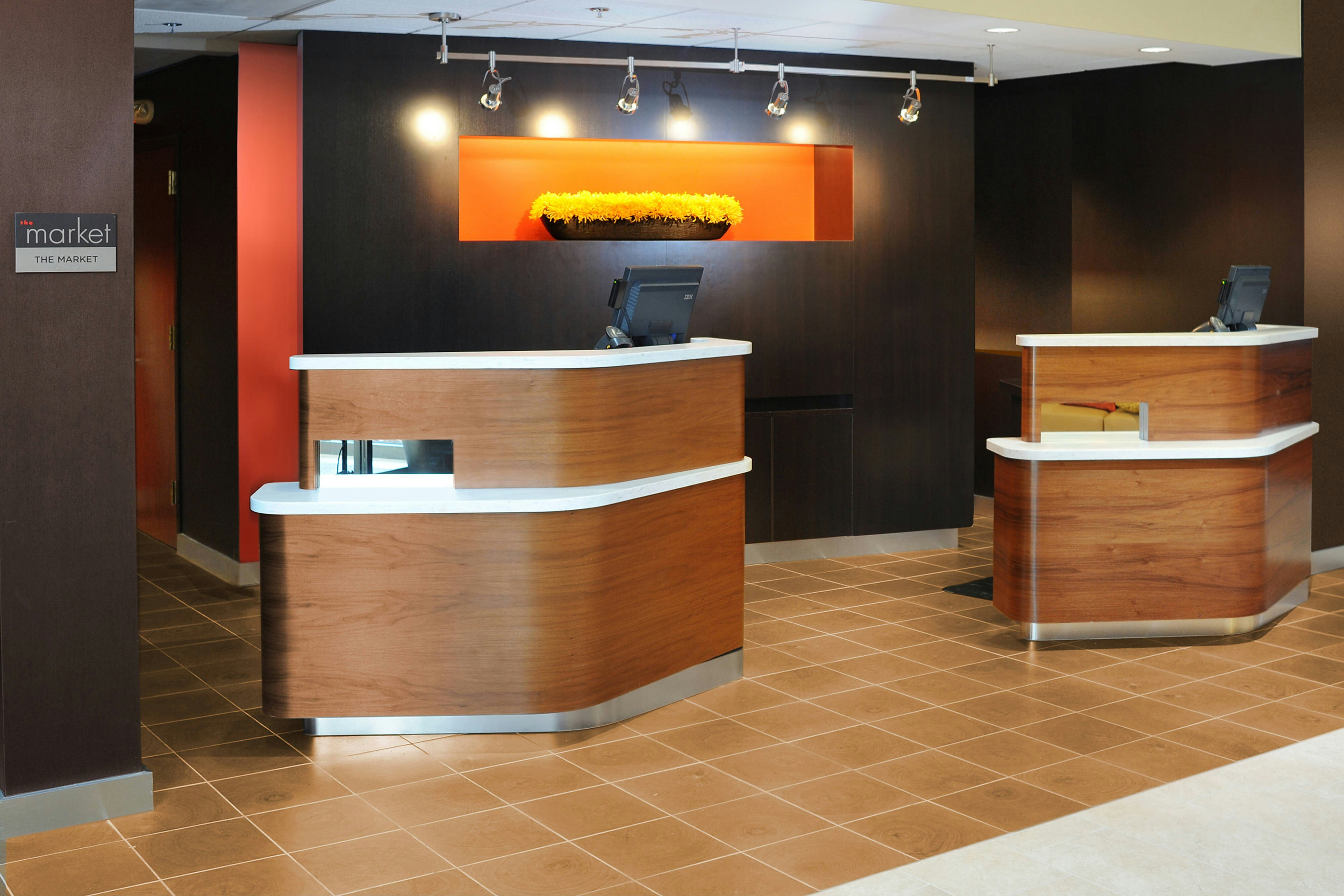 Lobby at Courtyard By Marriott Oklahoma City Airport, OKLAHOMA CITY - OK