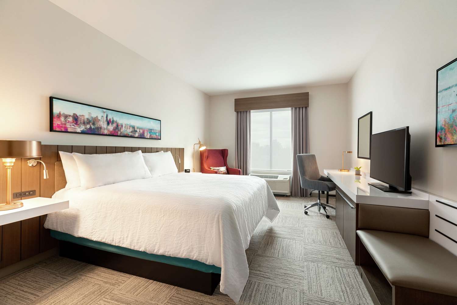 Room, King Bed, Courtyard View, Accessible
