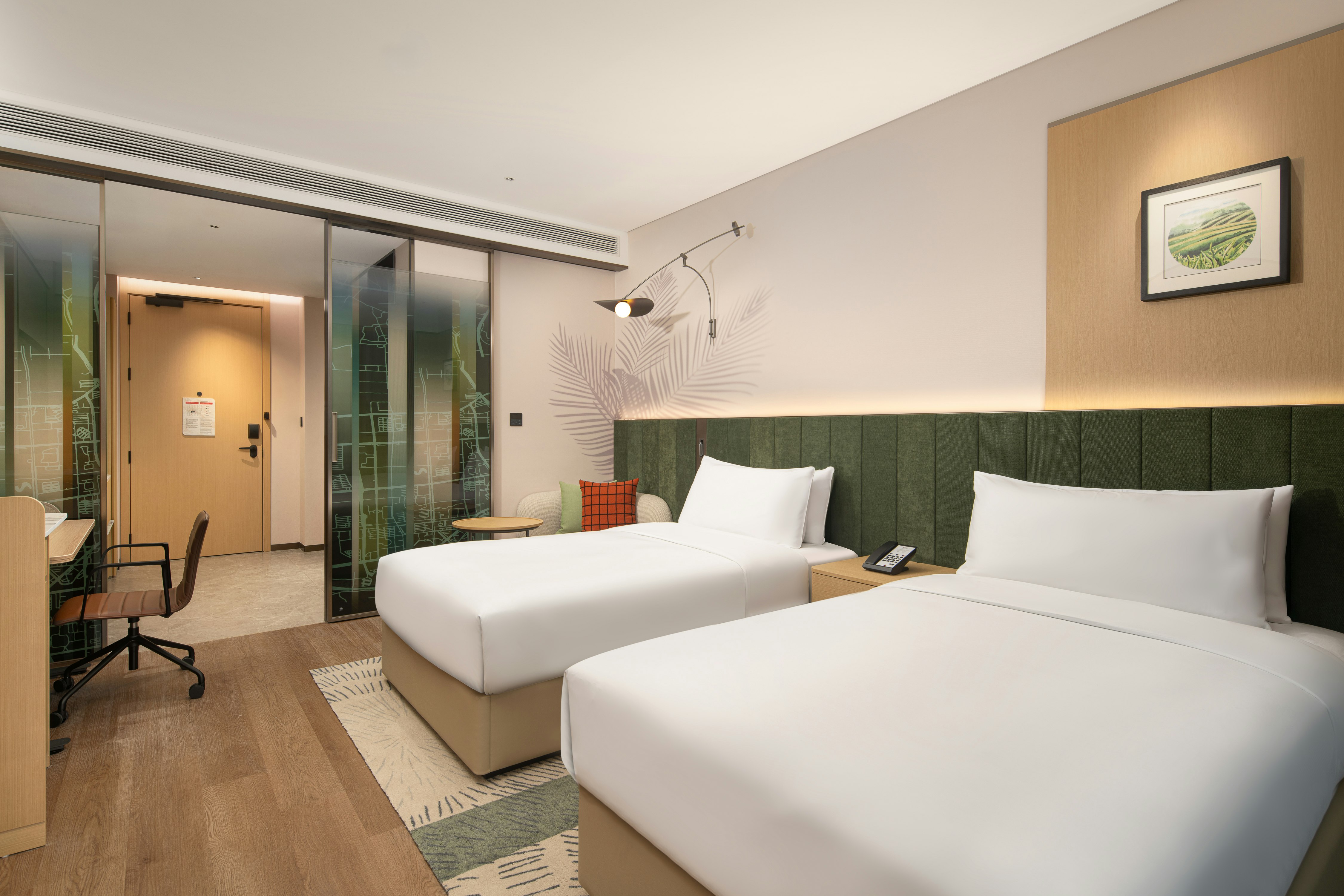 GUEST ROOM, TWIN BEDS