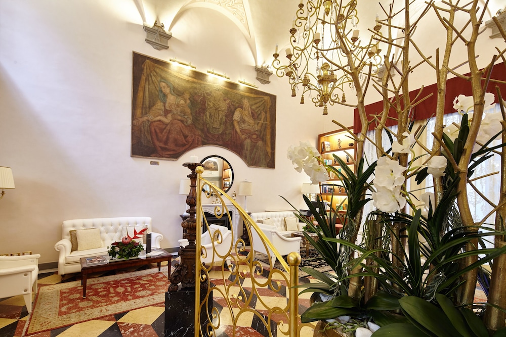 Lobby at Golden Tower Hotel and Spa, FLORENCE