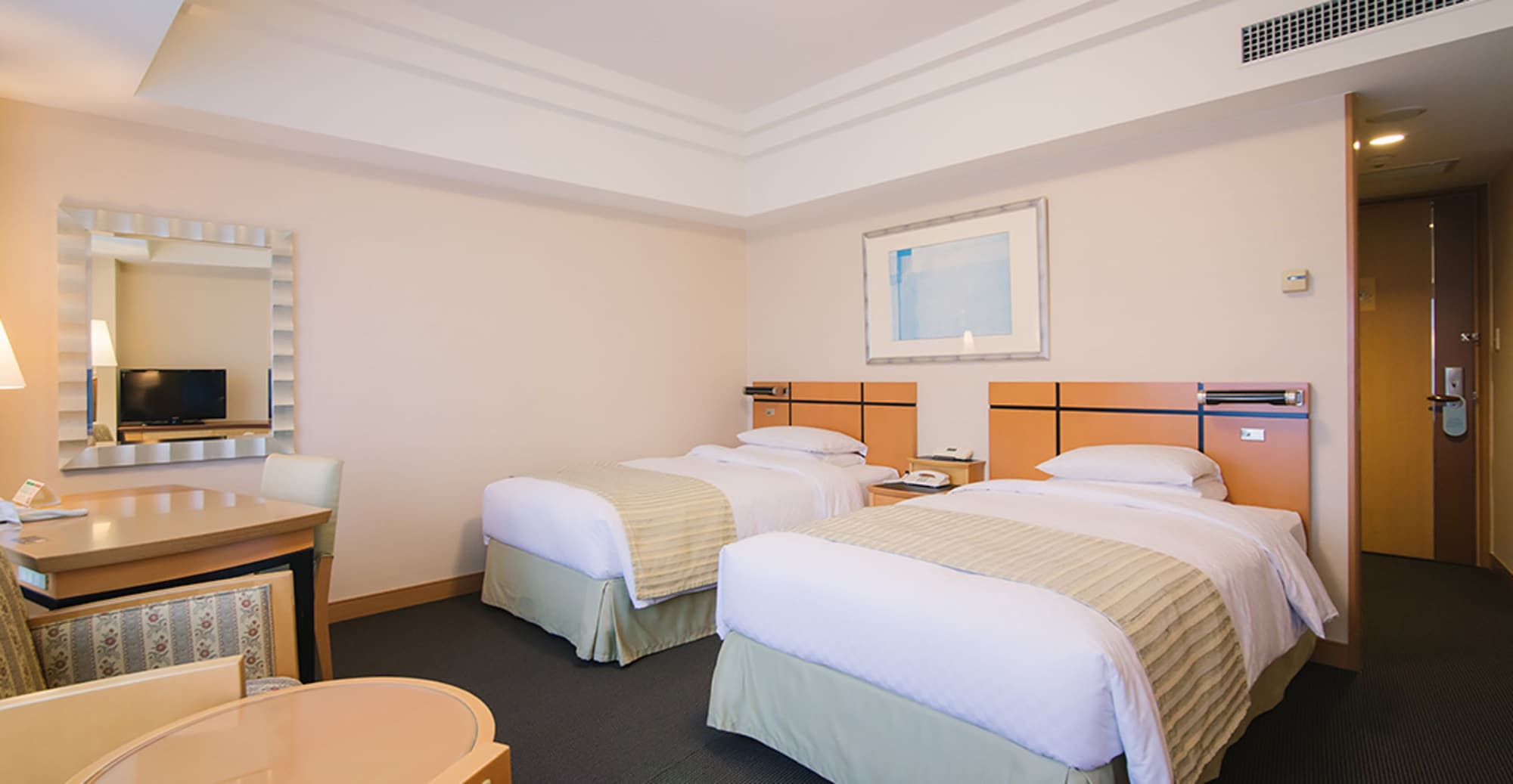 غرفة قياسية بسريرين منفصلين في طابق مرتفع، Jr Hotel Clement Takamatsu 3/3
